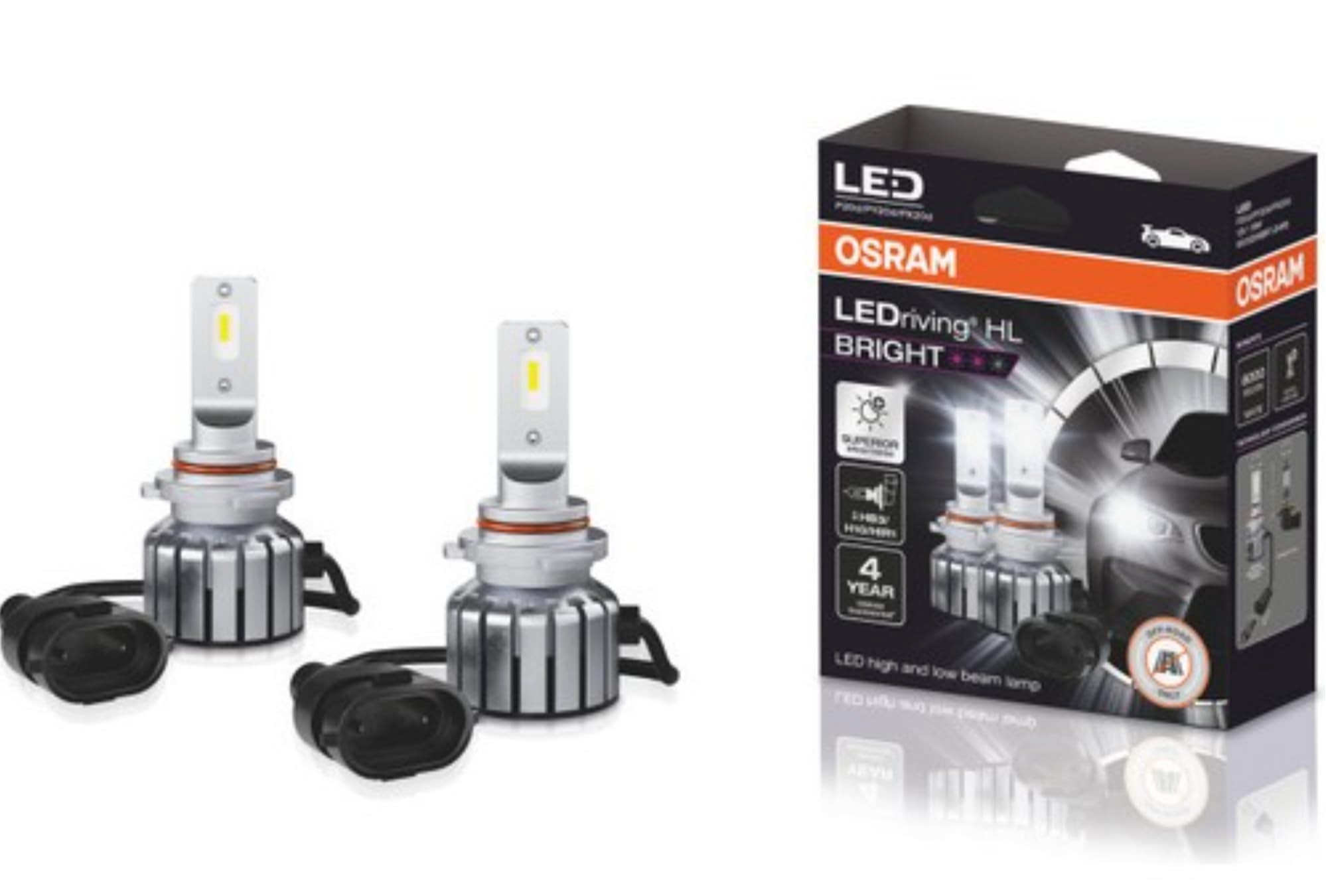 Osram 9005DWBRT-2HFB 19W 12V P20D 4X2 3C