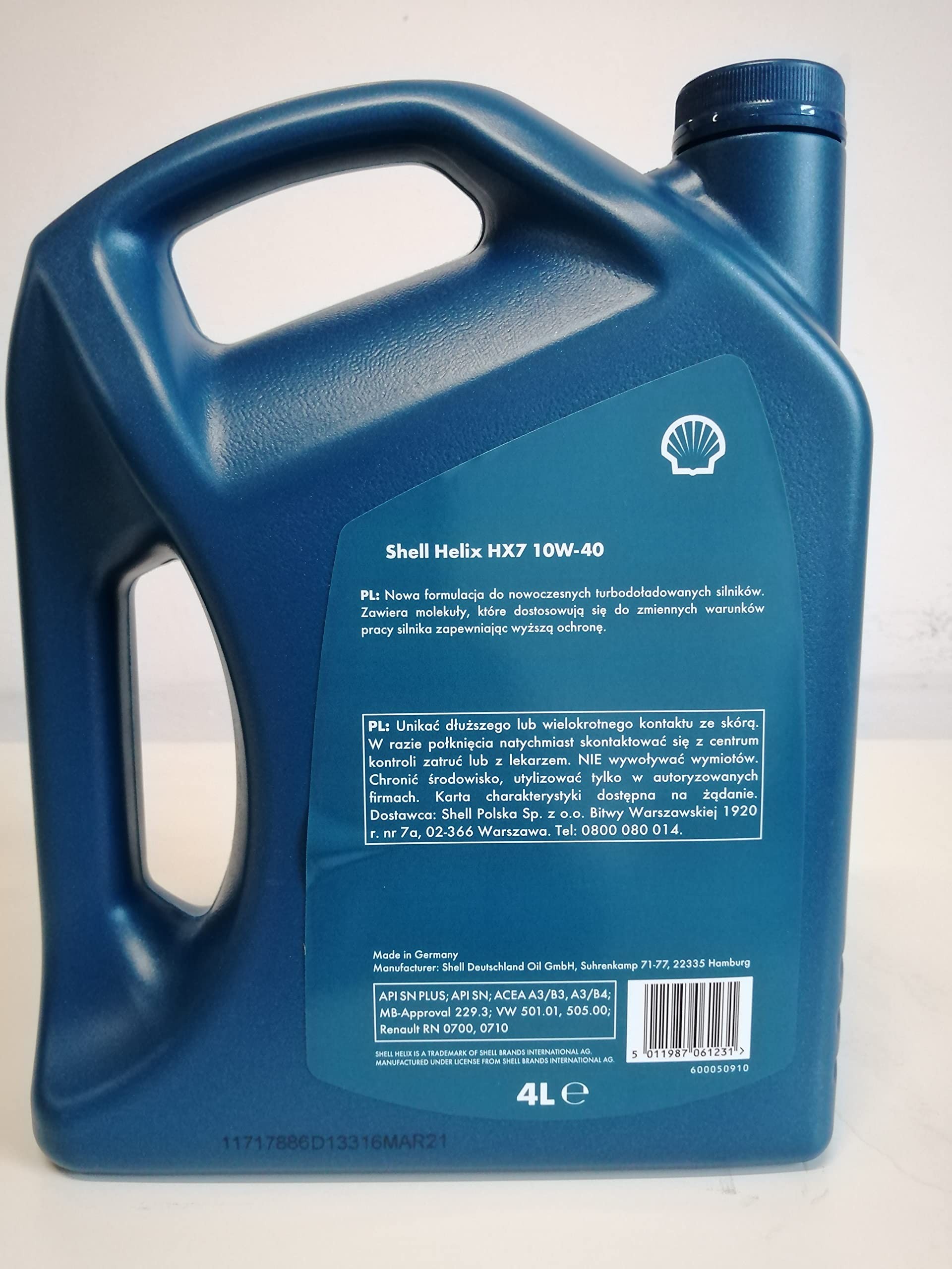 Shell helıx hx7 10w-40