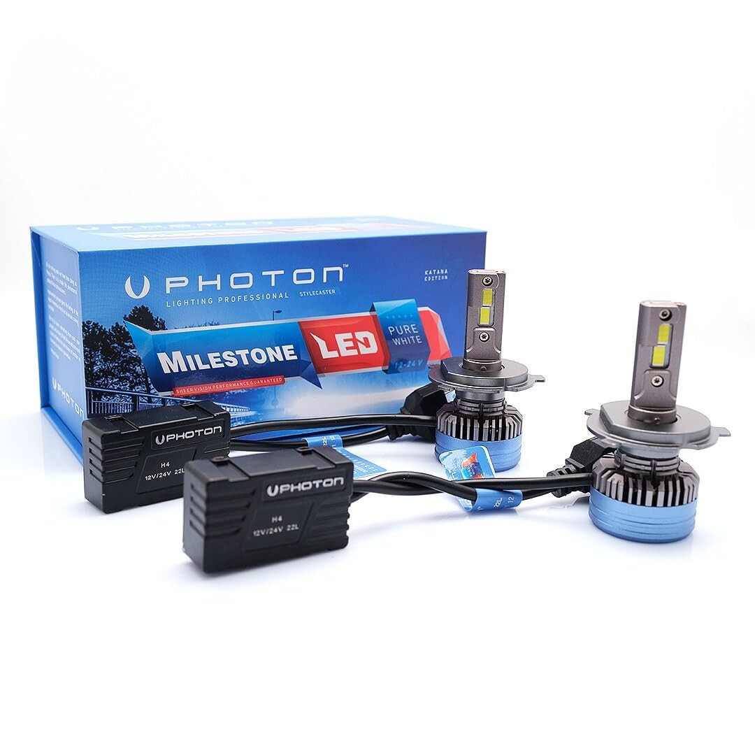 32423423 Photon Milestone H4 Katana Edition Led Far Ampulü