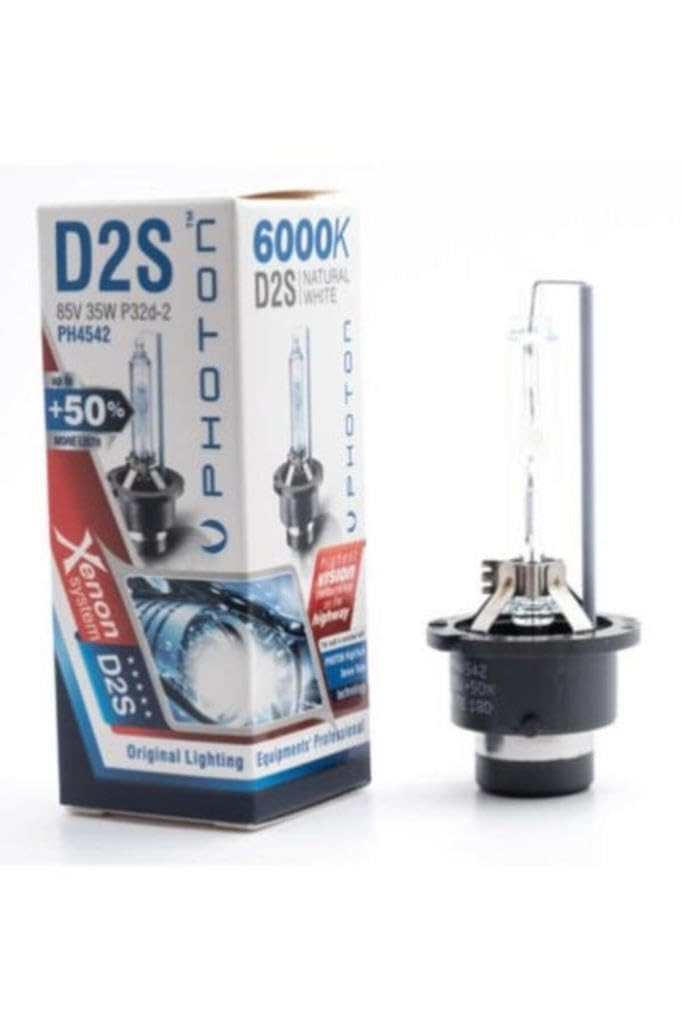 Photon D2S 6000K +%50 Fazla Işık Xenon Ampul