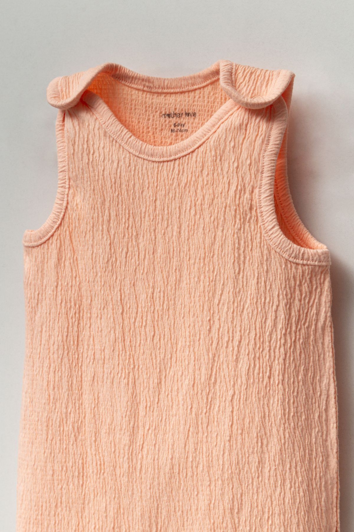 Drape Kumaş Kız Bebek Şort Tulum
