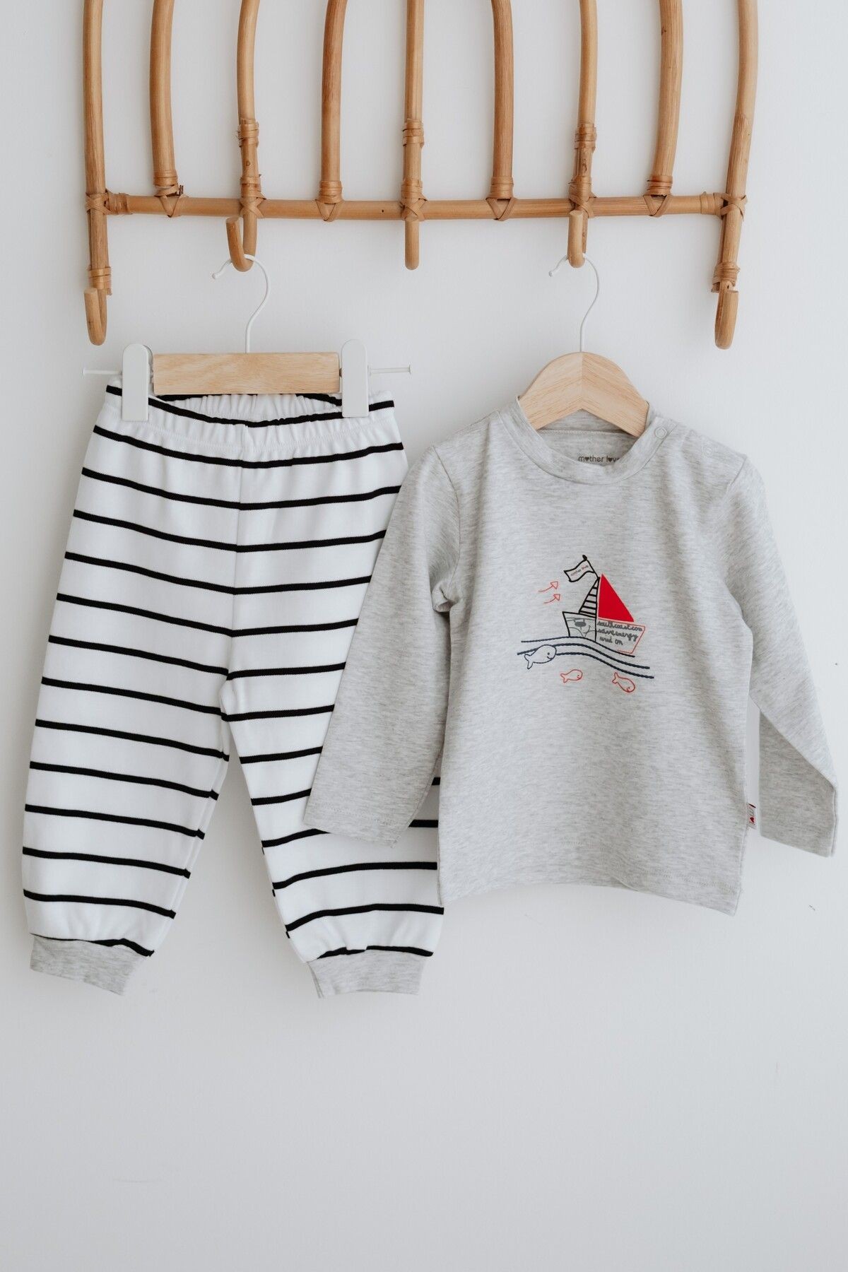 Uzun Kollu Bebek Pijama
