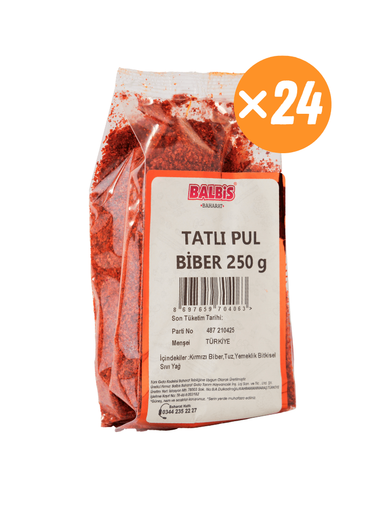 🌶️ Kırmızı Tatlı Pul Biber
