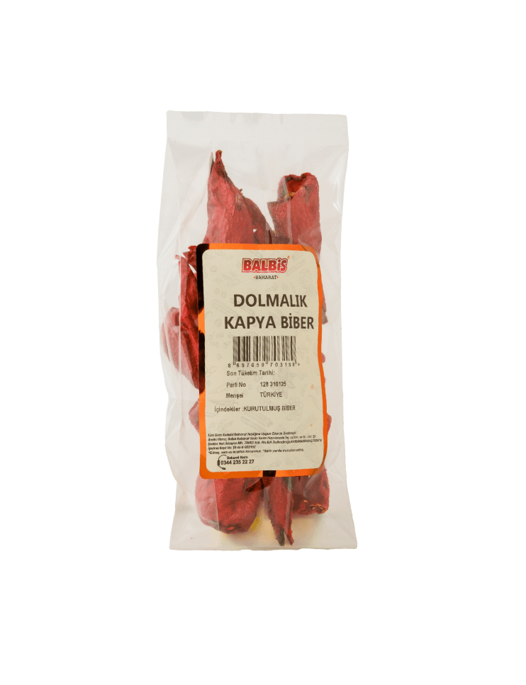 🌶️ Dolmalık Kuru Tatlı Kapya Biber