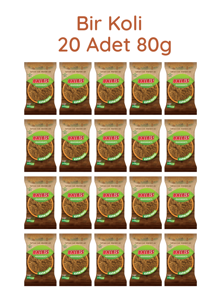 🥄 Köfte Harcı Baharatı Yedi Türlü Baharat