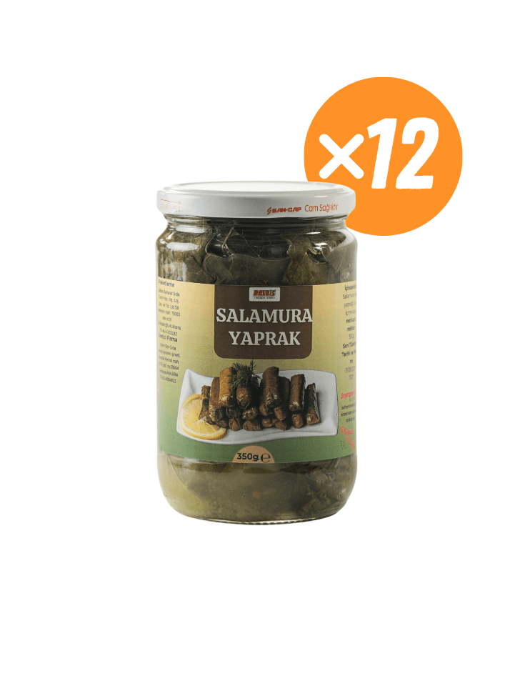 🌿 Kuru Asma Yaprağı 350 g – Cam Şişede, Toptan Satışa Uygun
