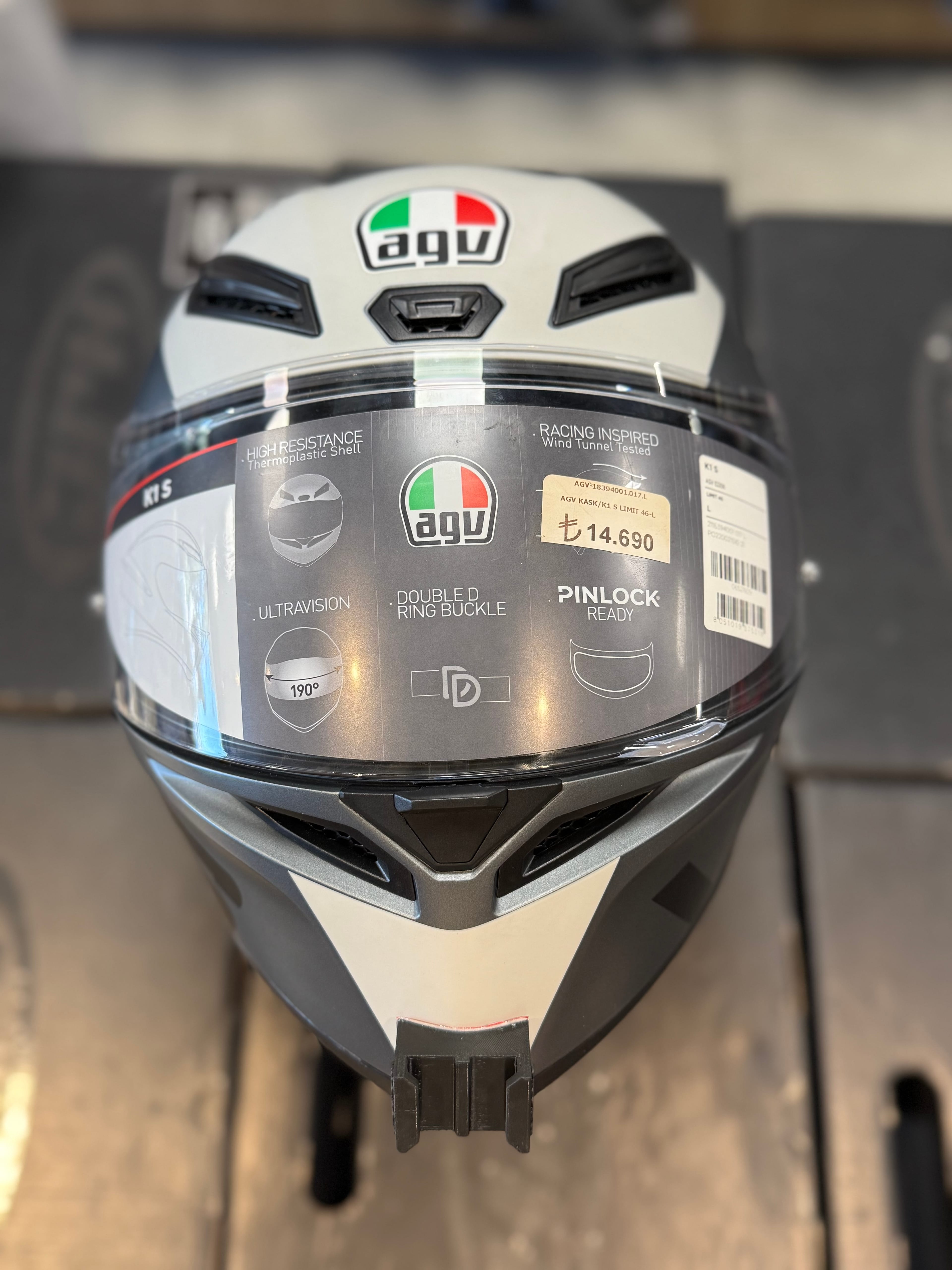 AGV K1 / K1S Kamera Çene Aparatı