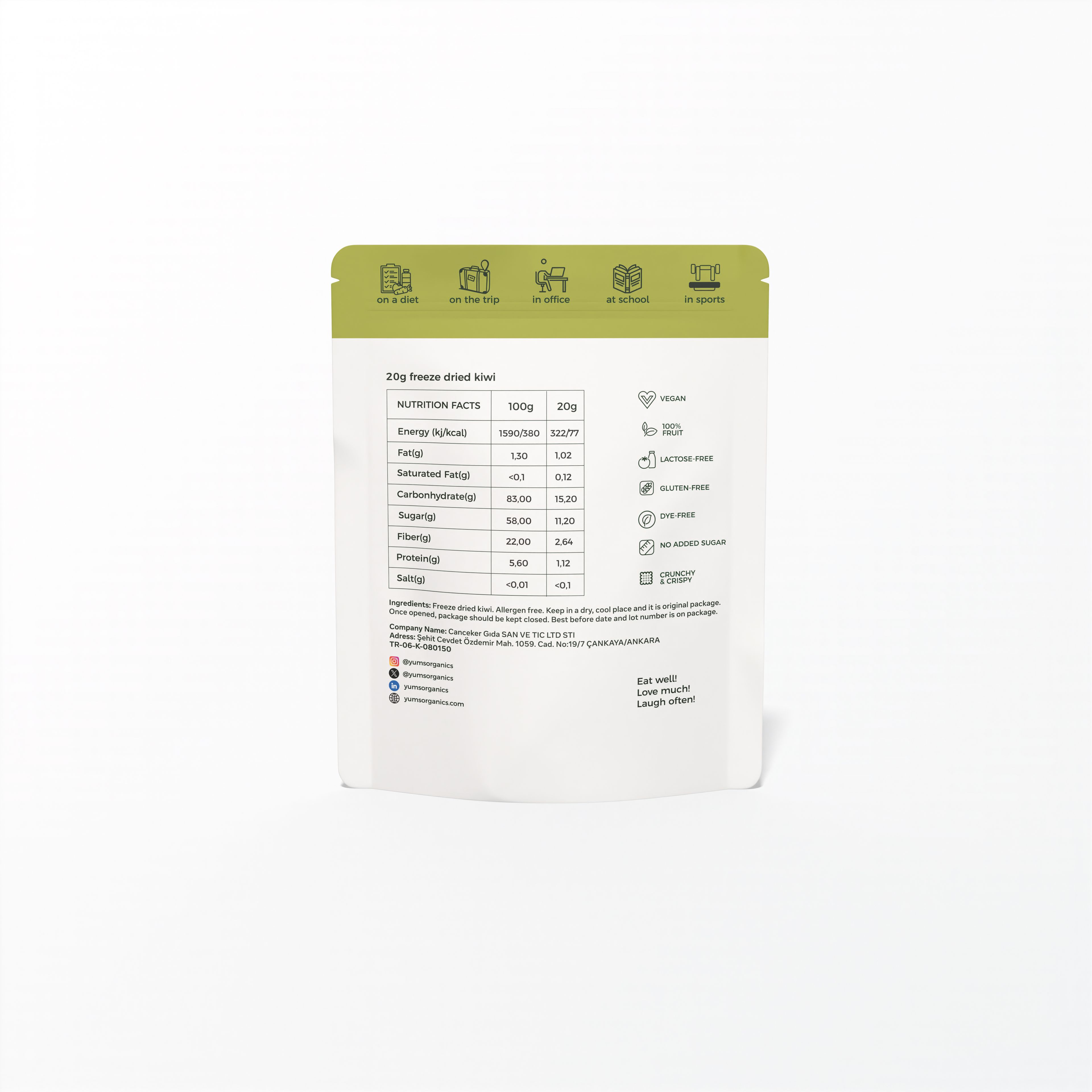 Freeze Dried Kivi