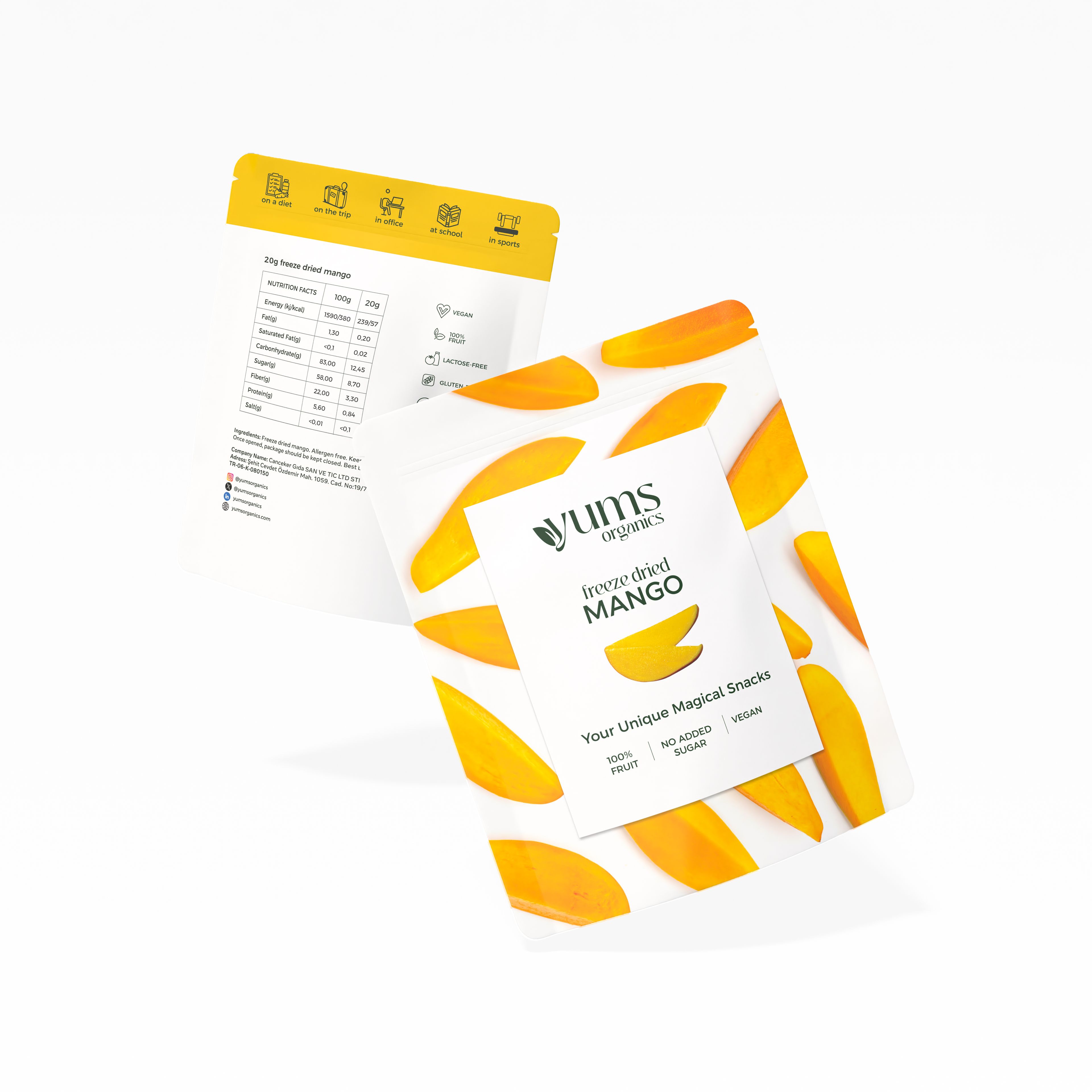 Freeze Dried Mango