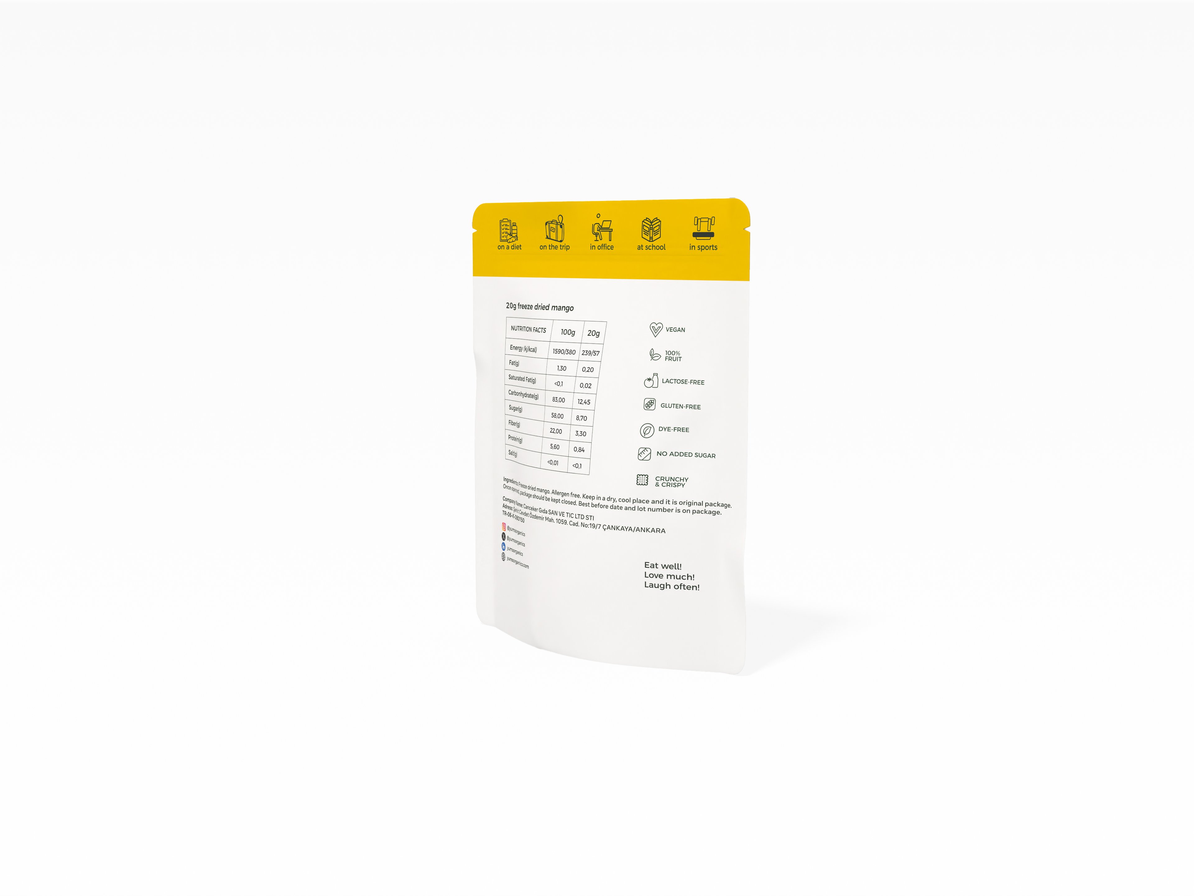 Freeze Dried Mango