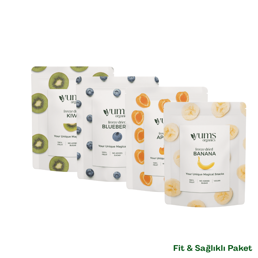 Fit & Sağlıklı Paket (Muz & Kayısı & Yabanmersini & Kivi)