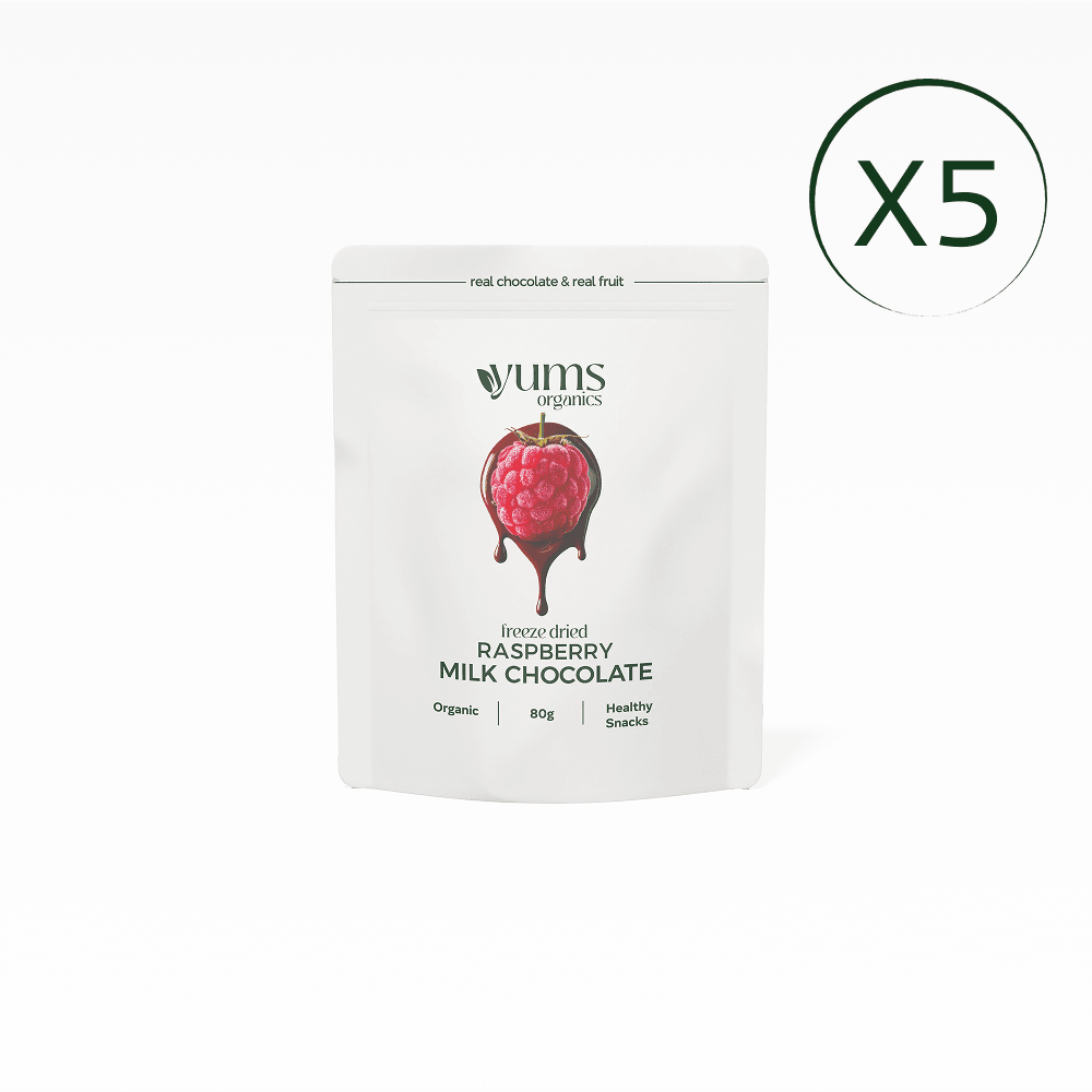 5'li Çikolata Kaplı Freeze Dried Ahududu