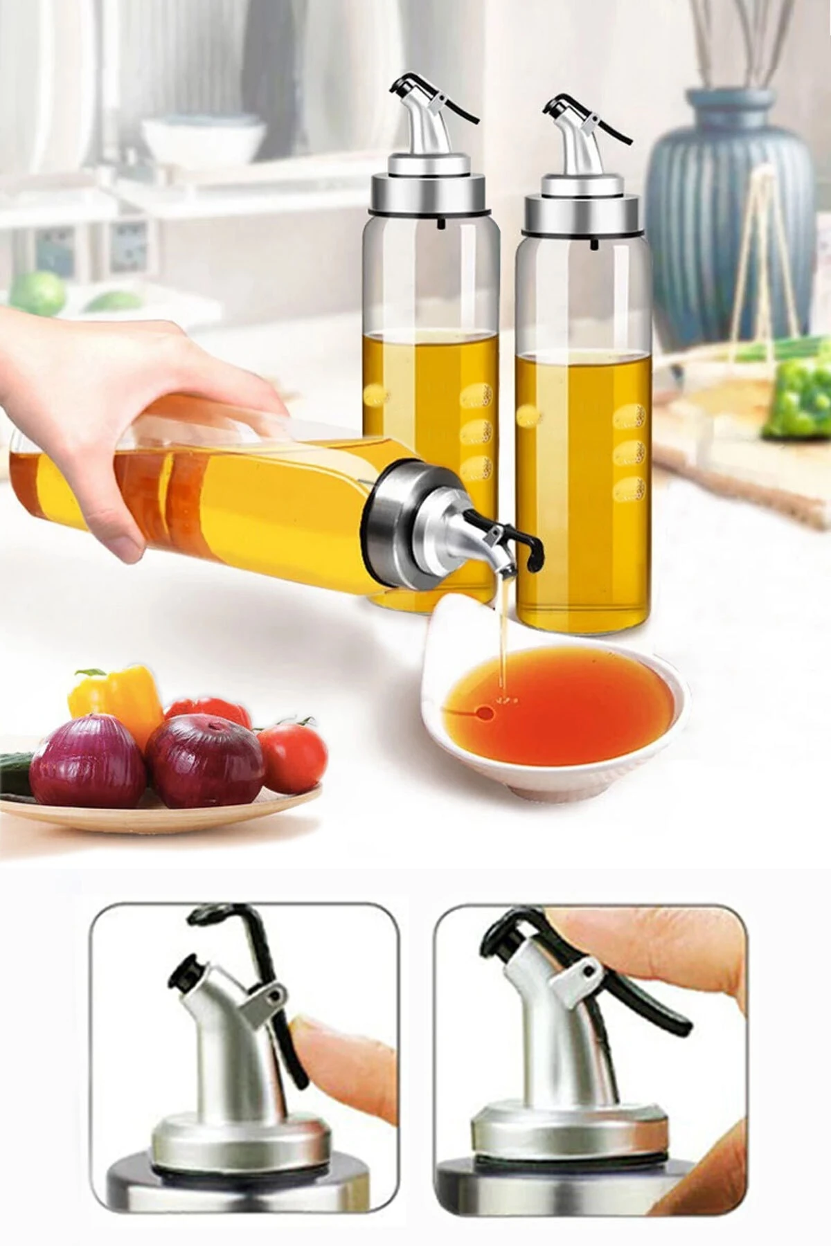 Akıllı Vakum Kapaklı Lüx Yağlık Sirkelik