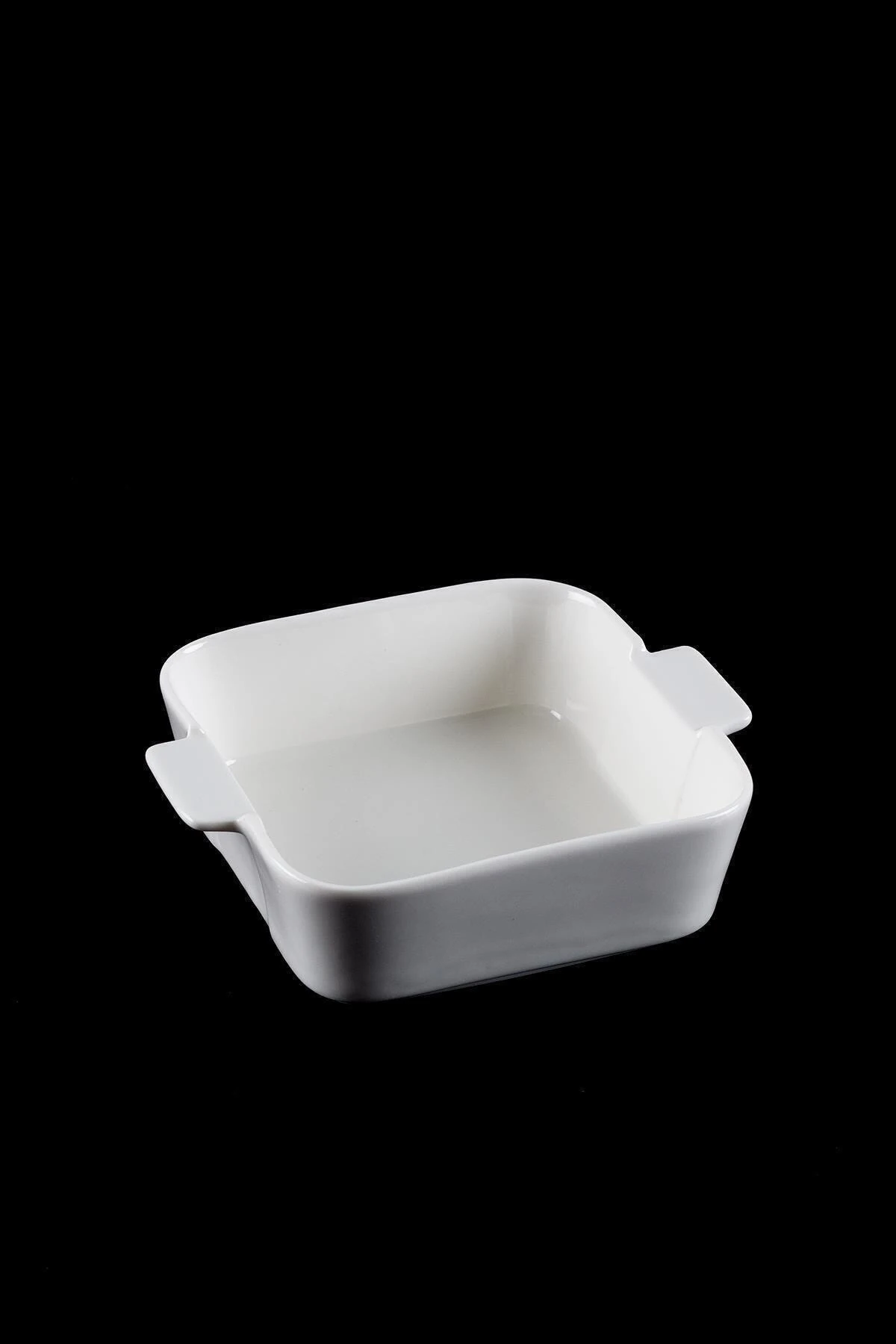 Bianco Perla 6 lı Porselen Kare Mini Fırın Kabı - 15.8 Cm