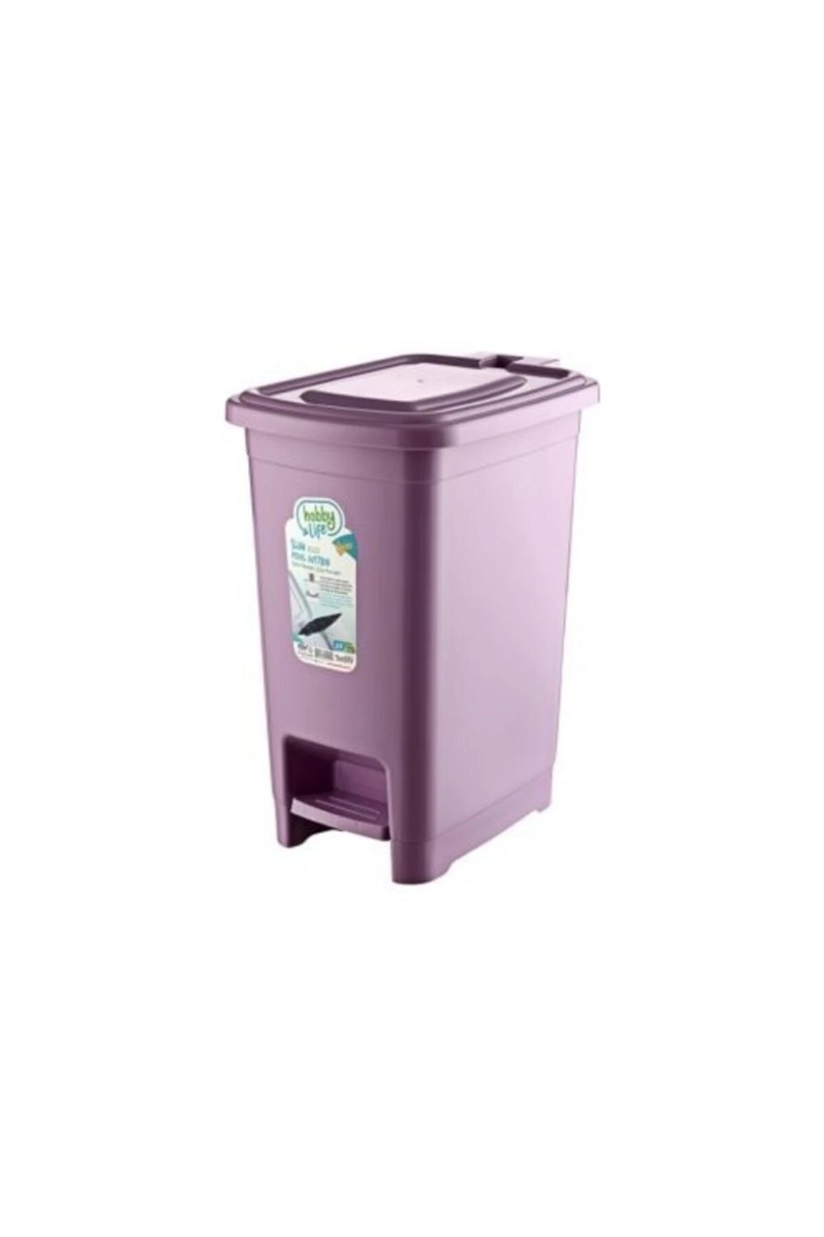 Eco Pedallı Slim Çöp Kovası 25 Lt