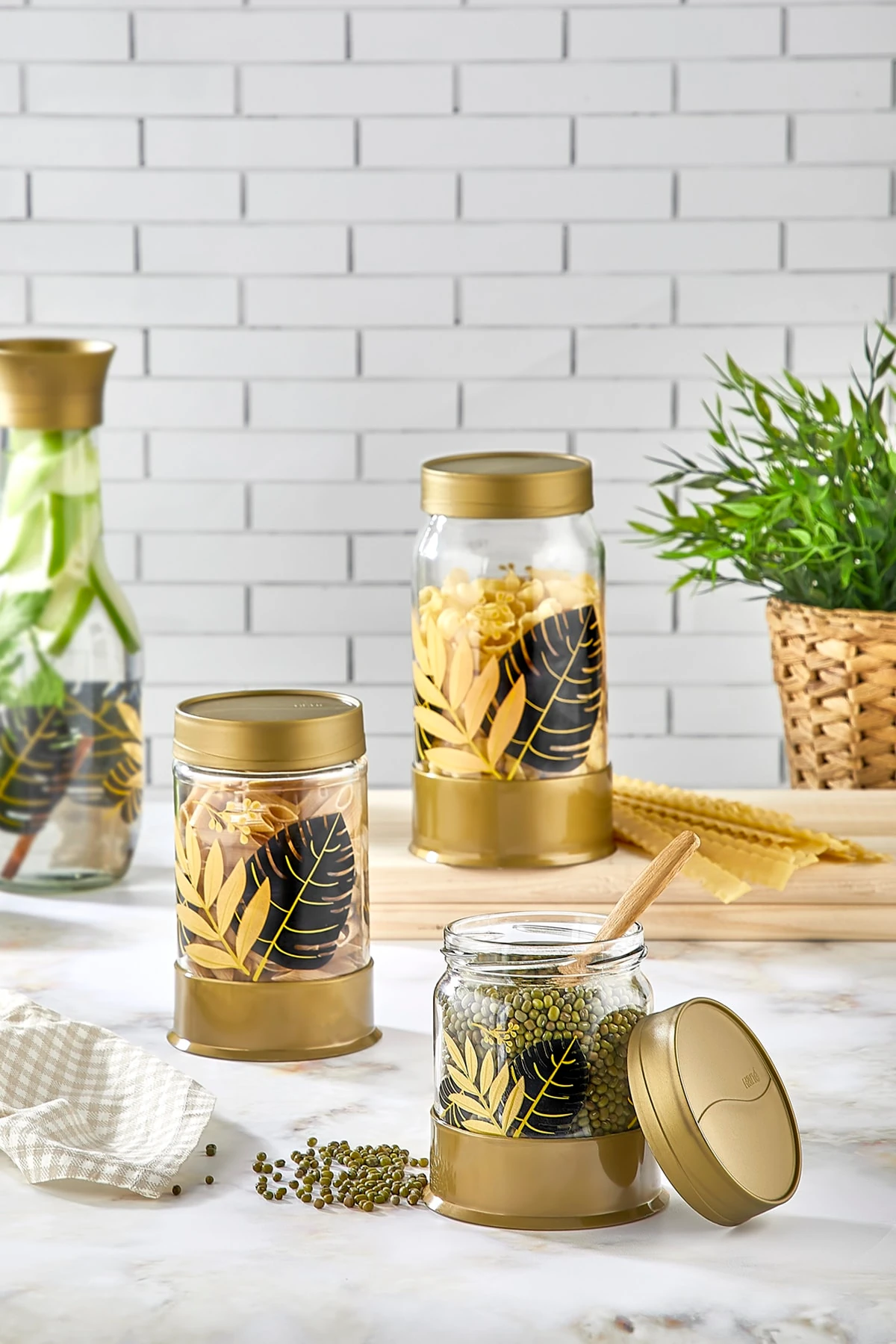 Altın Yaprak Model Mutfak Seti