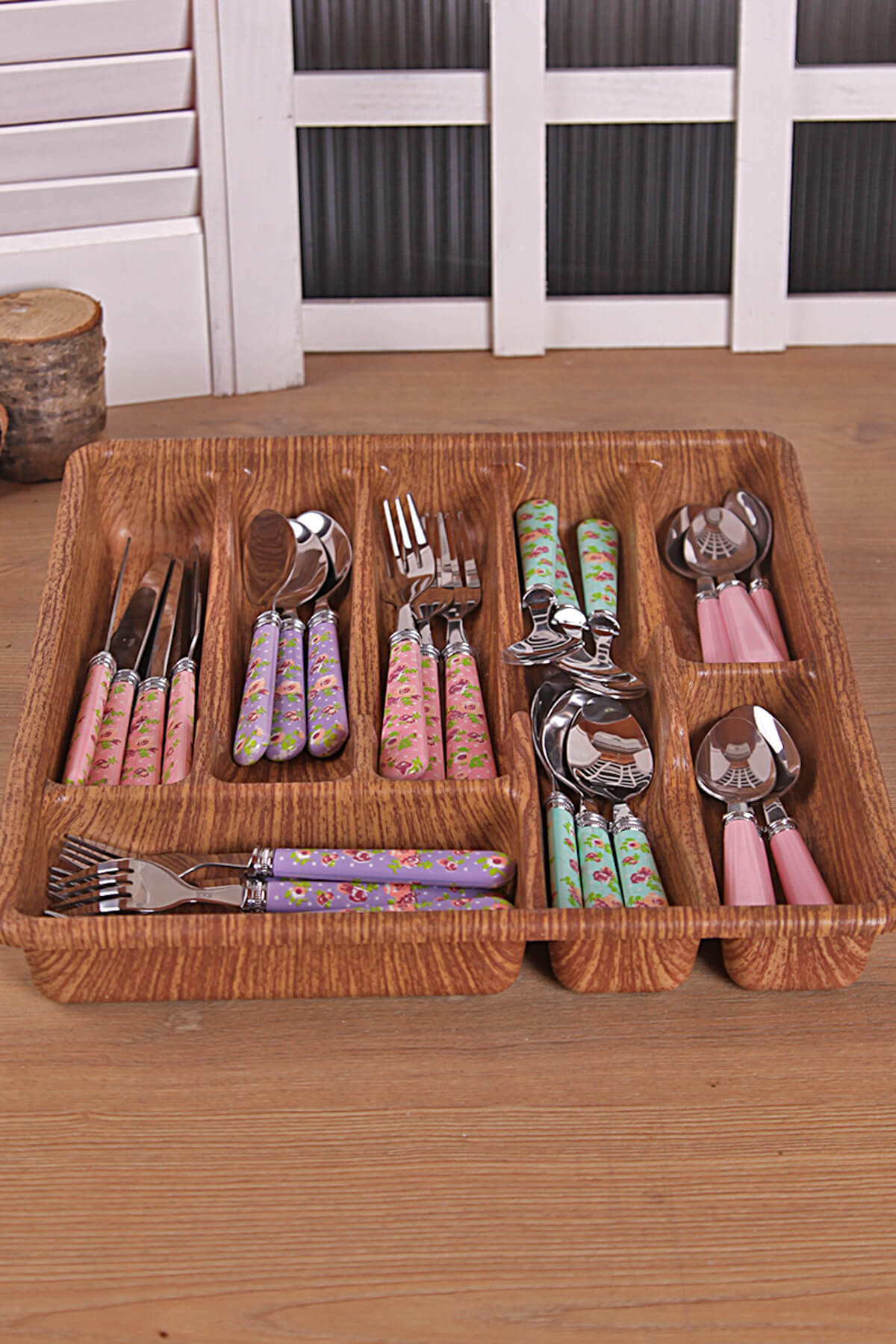 7 Bölmeli Çekmece İçi Kaşıklık 153.ALB.03