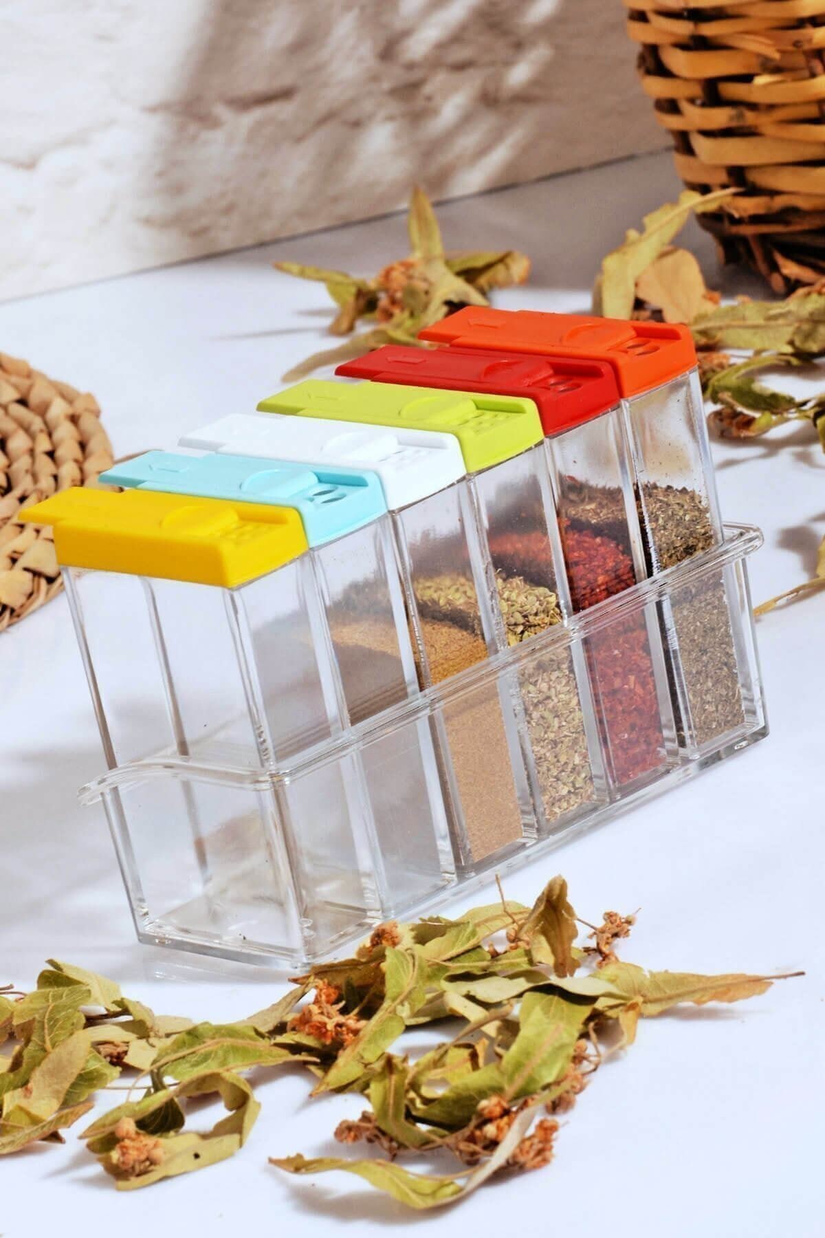 6'li Renkli Baharat Seti 153.zng.10012