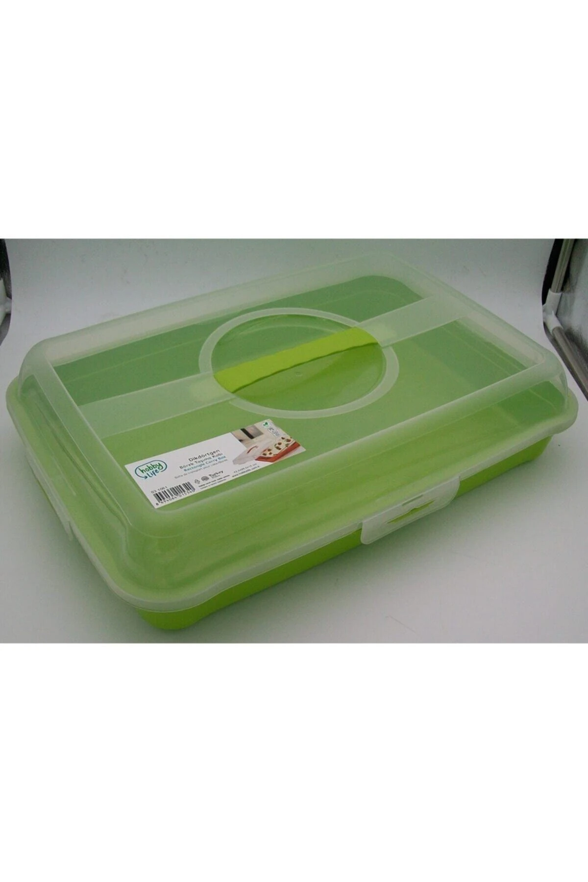 Dikdörtgen Börek Taşıma Kabı