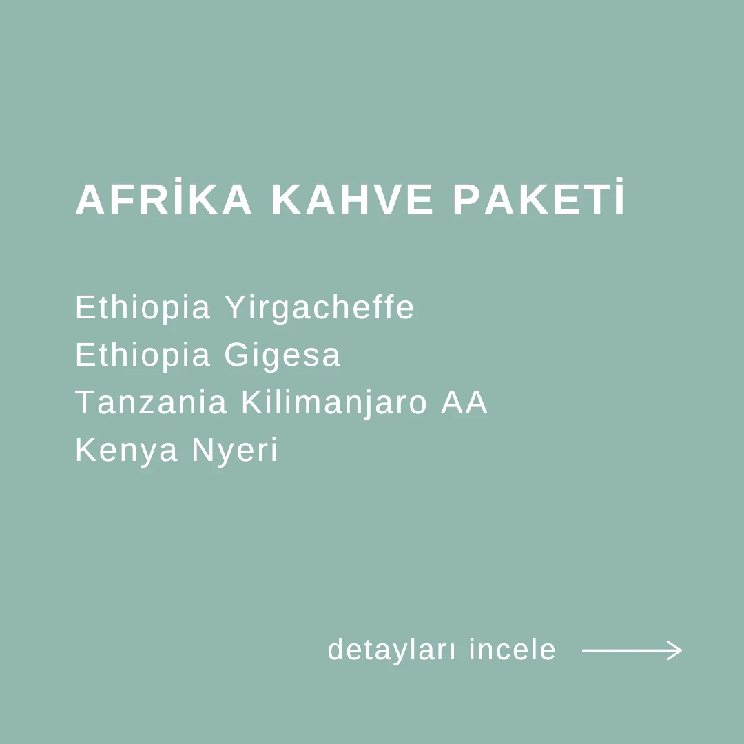 Afrika Kahve Paketi - 4 Kahve Çekirdeği
