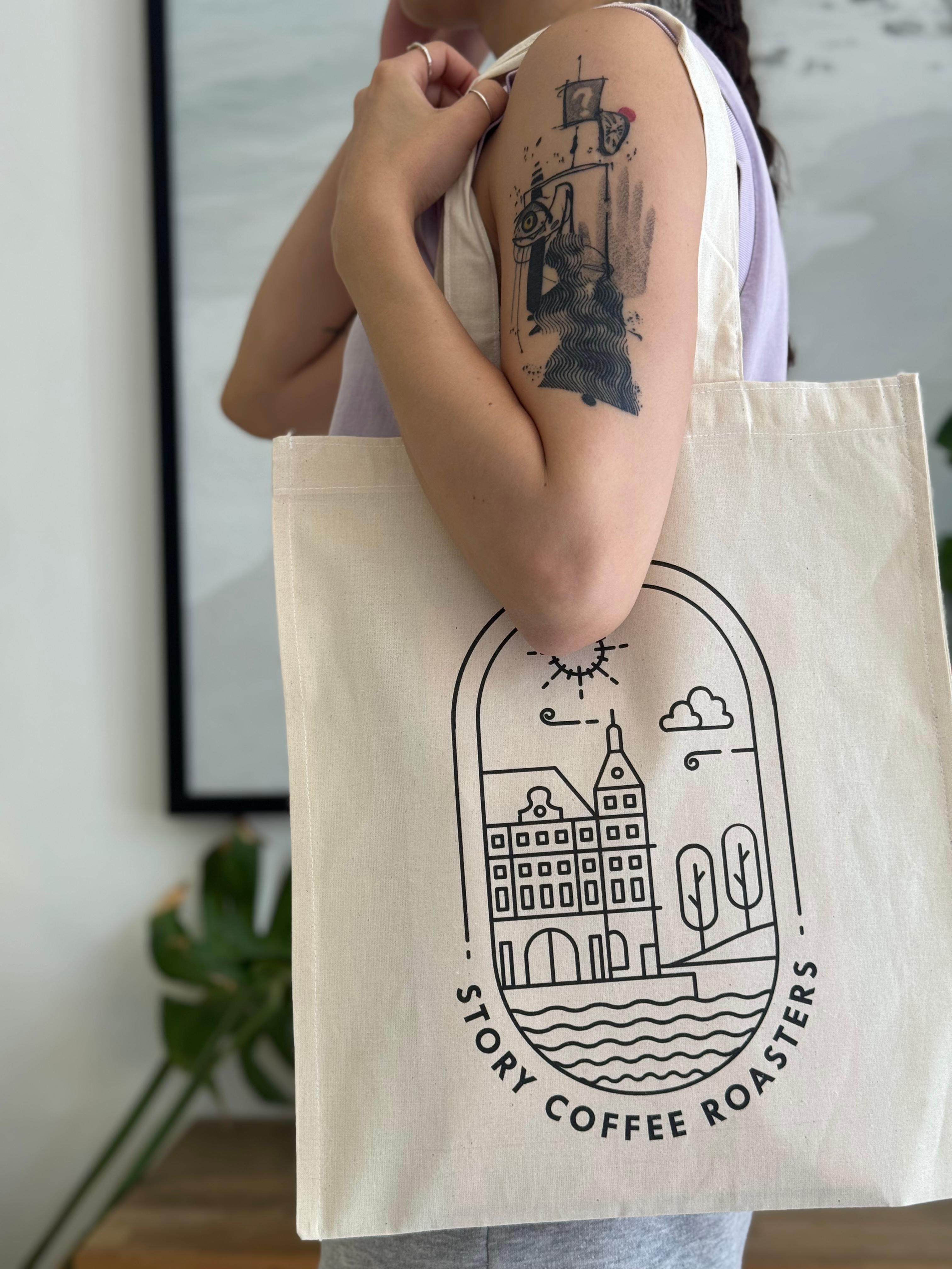 Cotton Canvas Tote Bag
