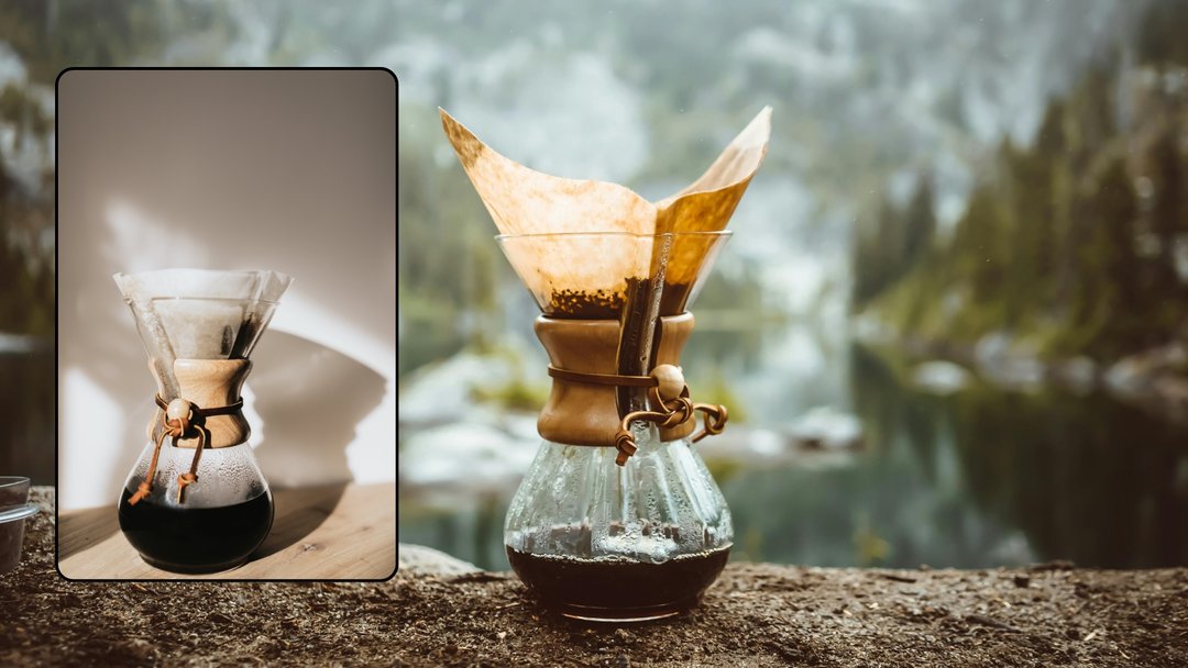 chemex kahve demleme yöntemi - havalı bir örnek görsel