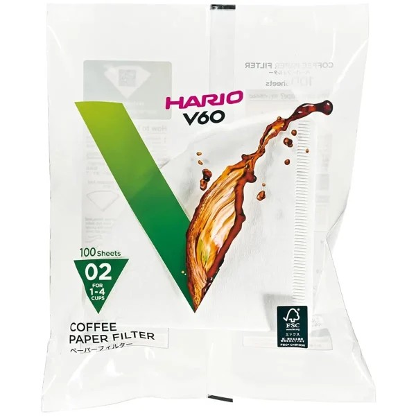 HARIO 100'LÜ V60 02 FİLTRE KAĞIDI