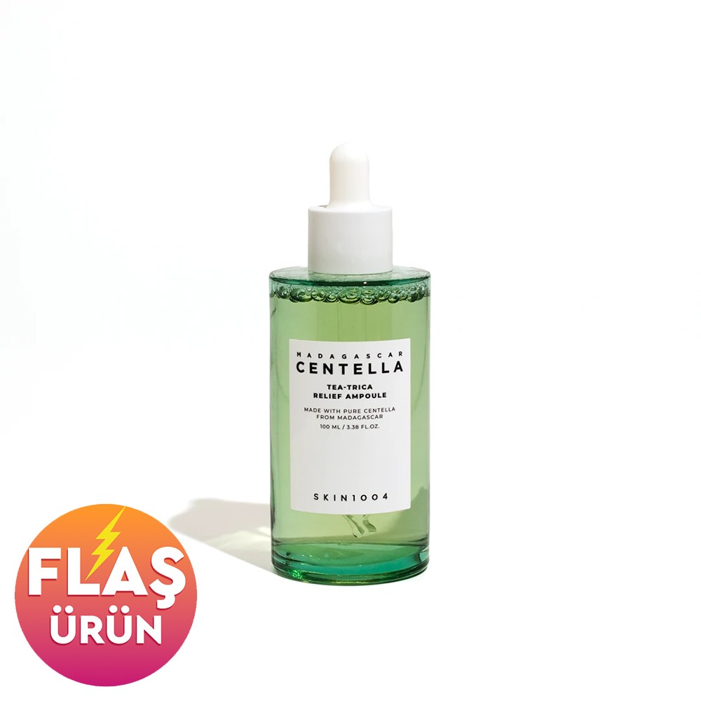 SKIN1004 Madagascar Centella Tea-Trica Relief Ampoule 100ml - Yatıştırıcı Serum