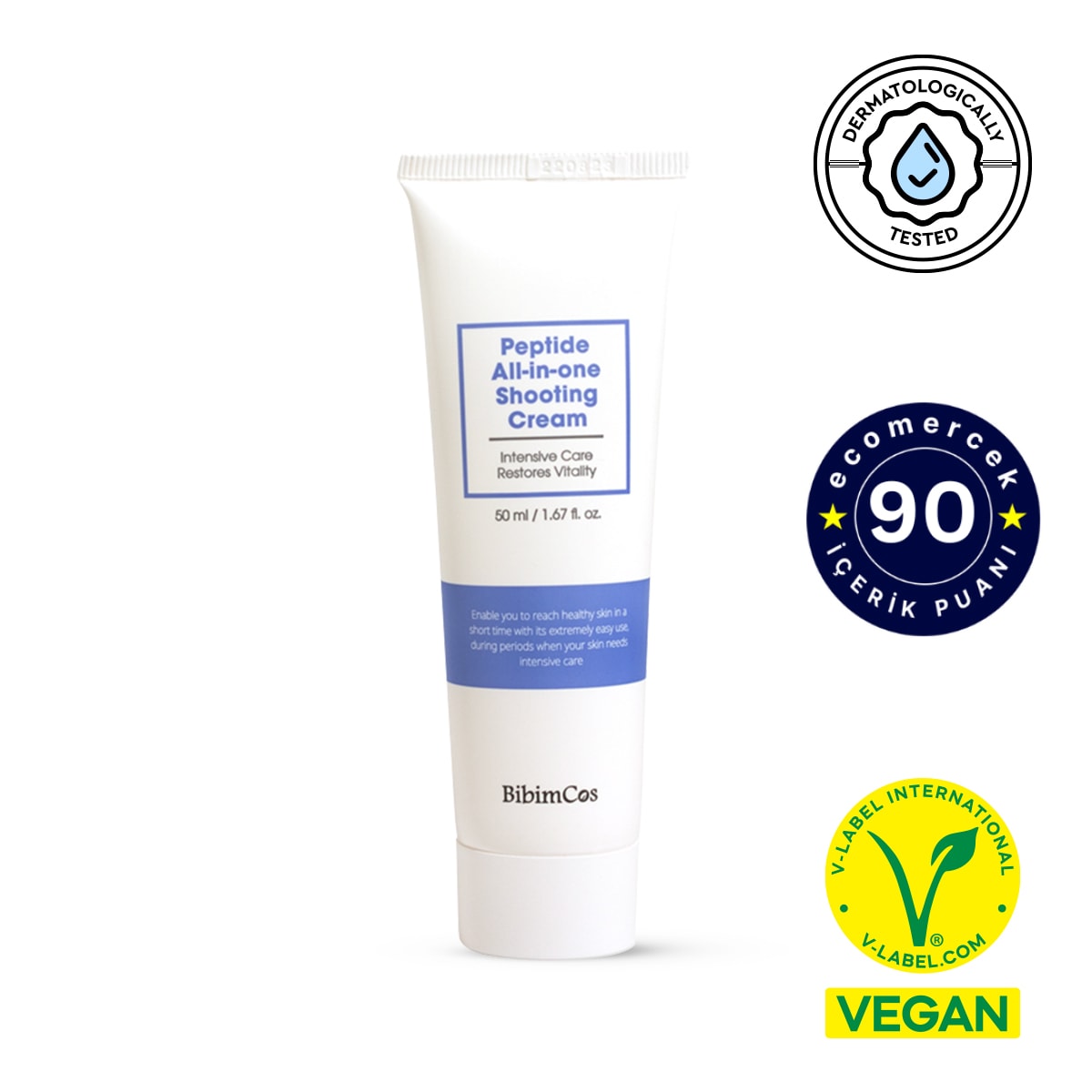 Bibimcos All-in-one Shooting Cream - Yoğun Nemlendirici Krem 50ml