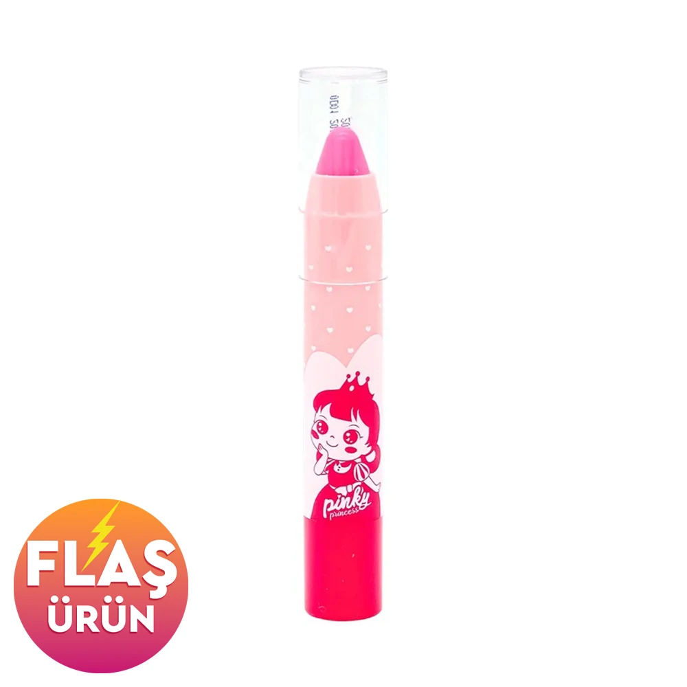 Pinky Cosmetic I'm Pinky Kids Lip Crayon Cutie Pink - Çocuklar İçin Dudak Balmı
