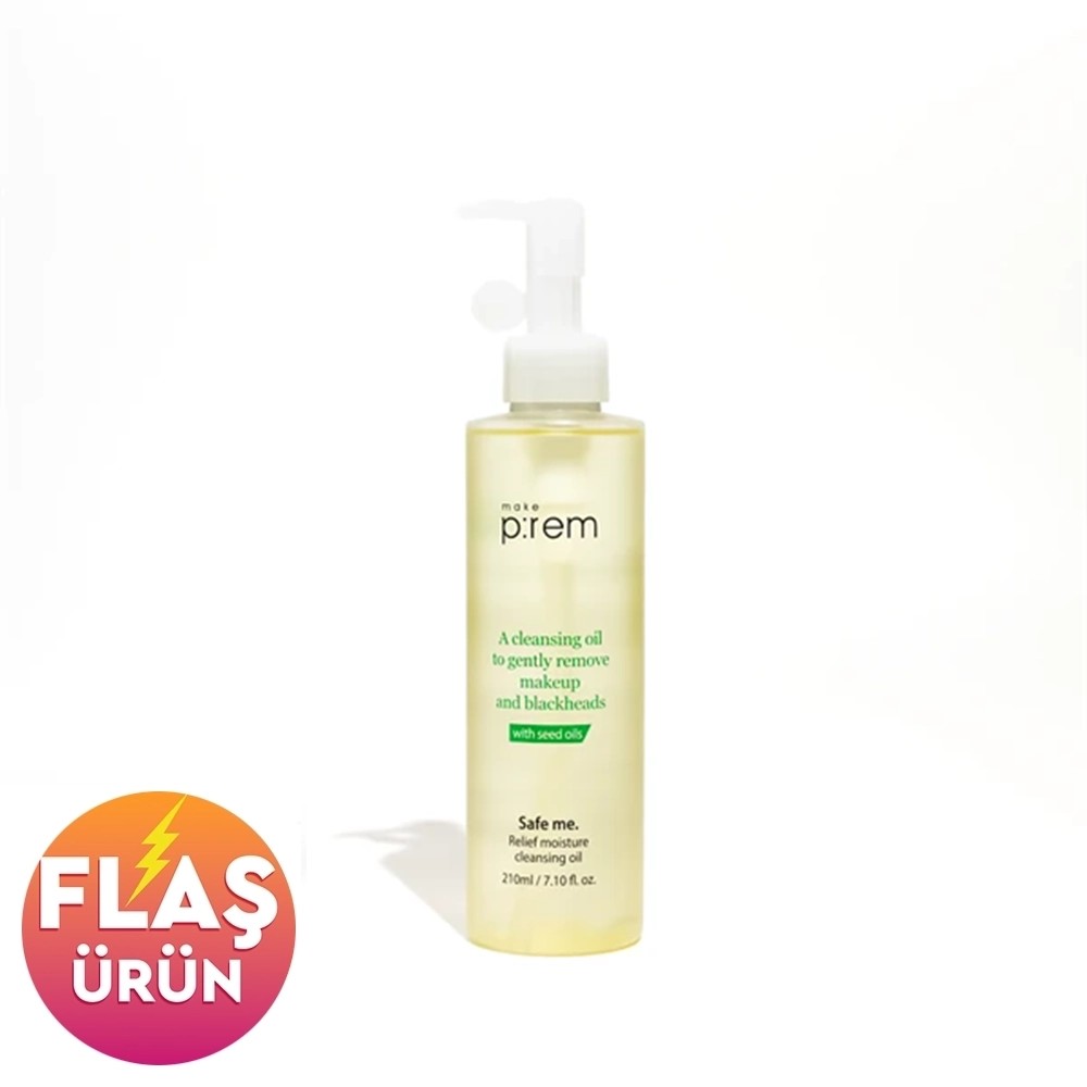 Make P:rem Safe Me. Moisture Cleansing Oil 210ml – Temizleyici Yağ