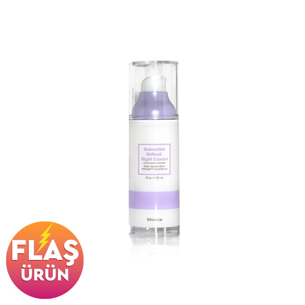 Bibimcos Bakuchiol-Retinal Night Cream 30gr