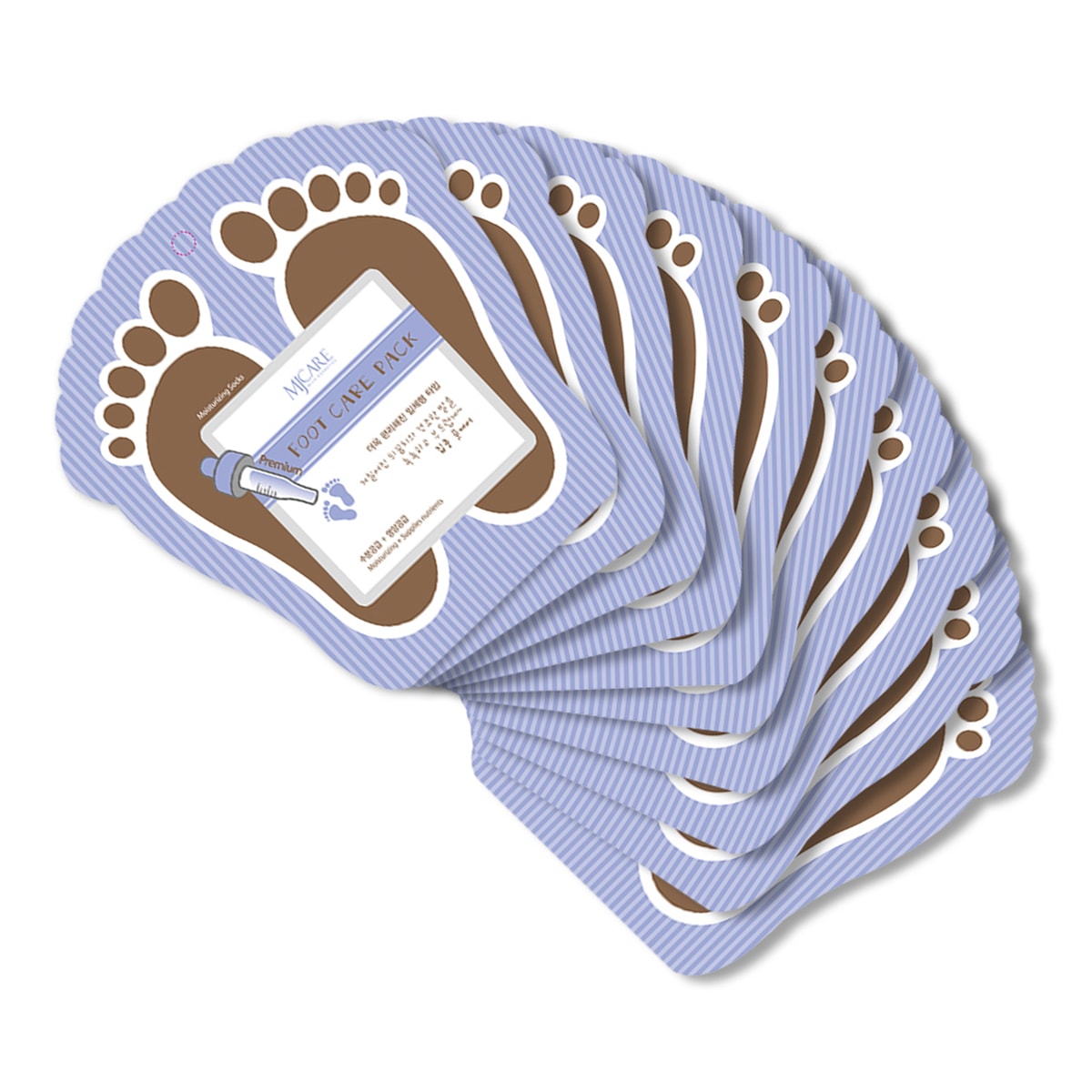 Mjcare Premium Foot Care Pack - Nemlendirici Çorap Tipi Ayak Bakım Maskesi 10'lu