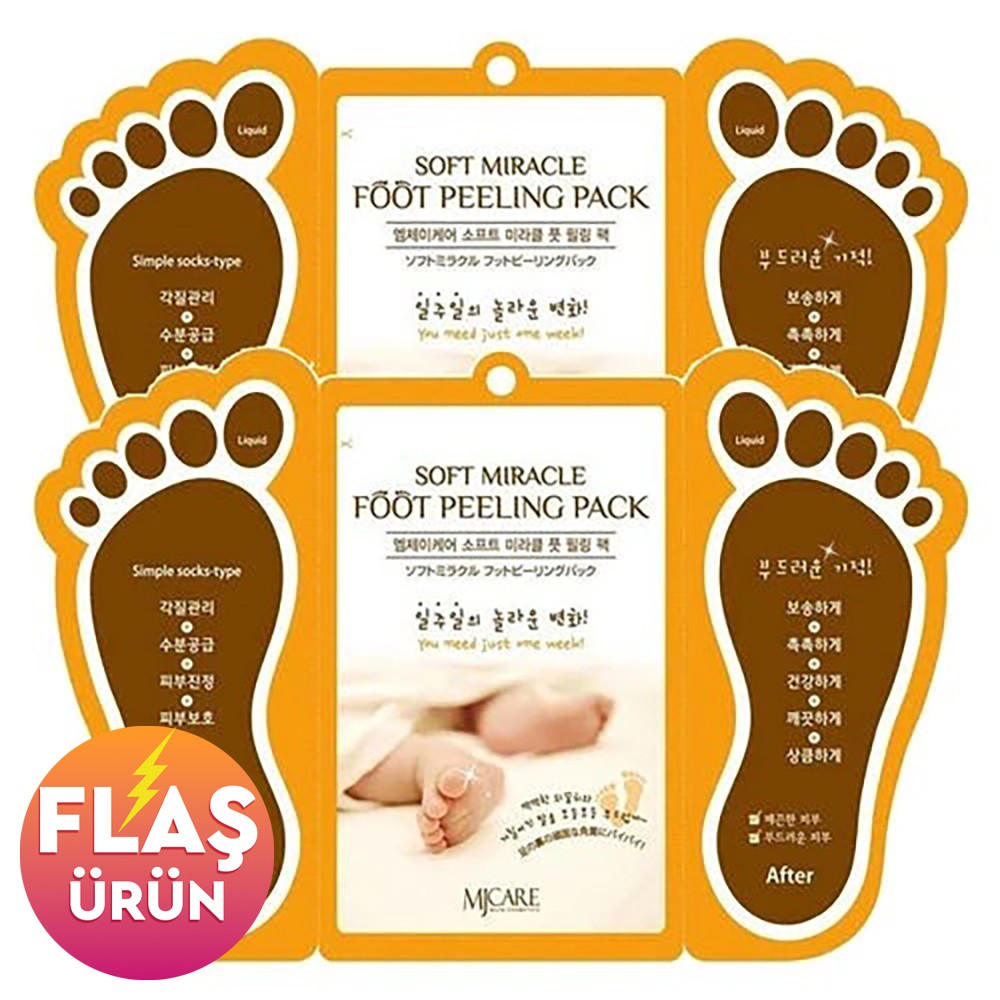 Mjcare Soft Miracle Foot Peeling Pack 2-piece