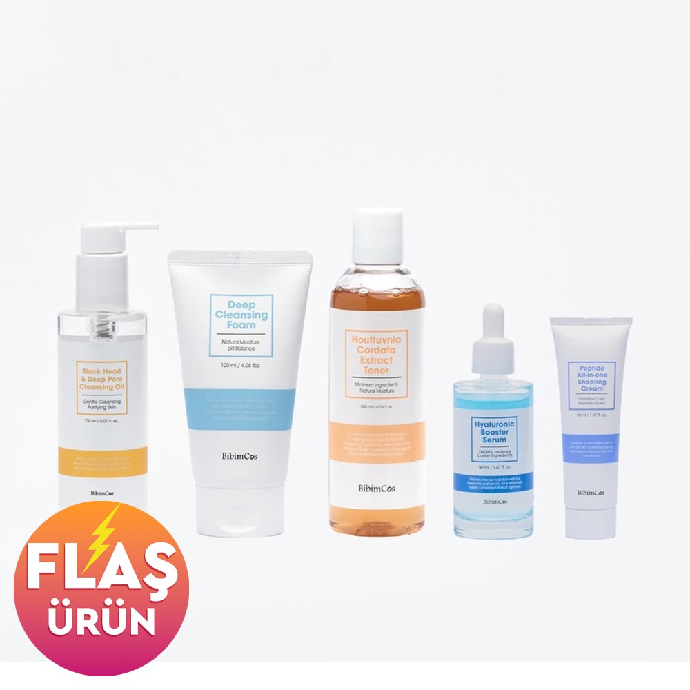 Bibimcos Skin Flooding Set - Cildi Neme Doyurma Metod seti