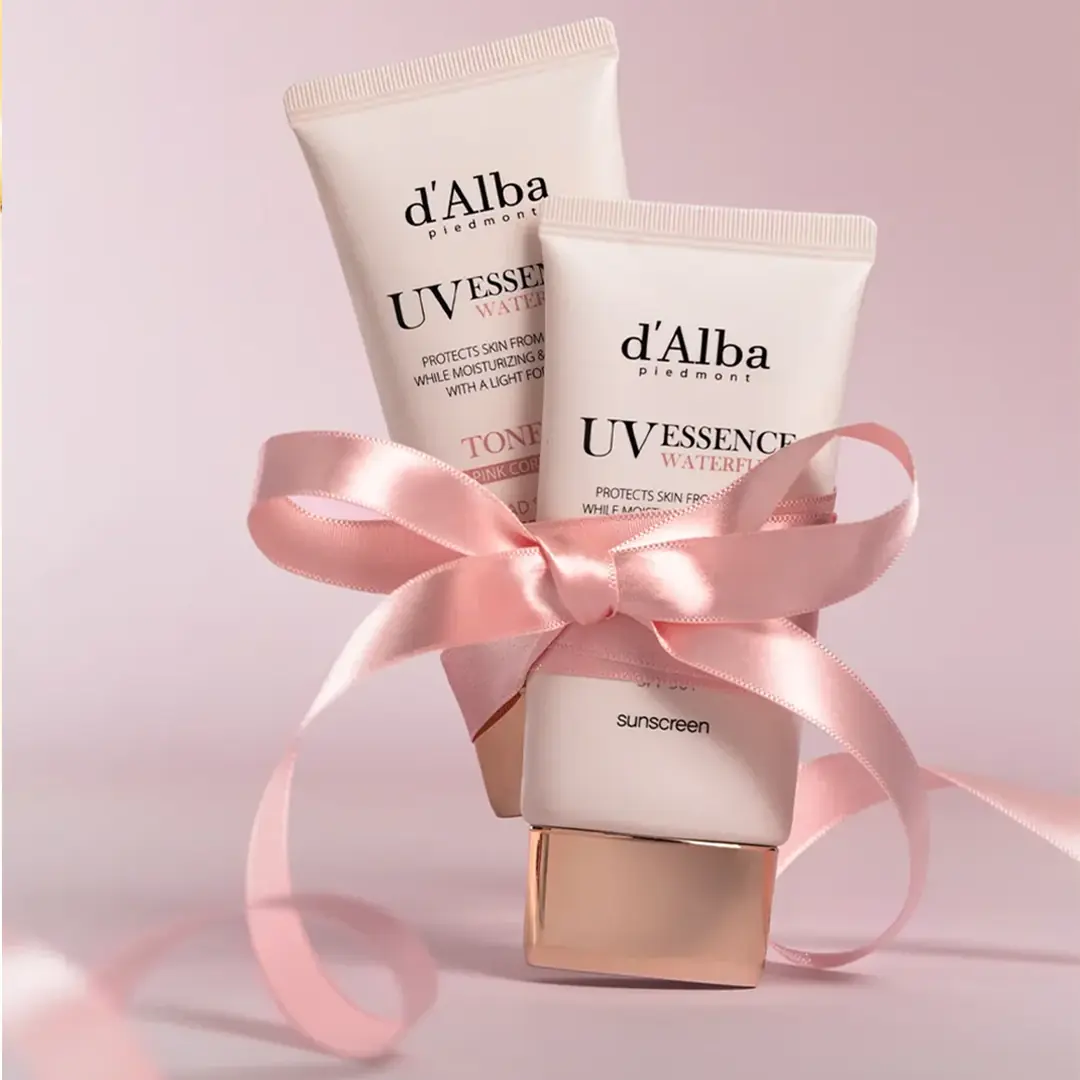 d'Alba Waterfull Essence Tone Up Sun Cream SPF50+ PA++++ | Limonian