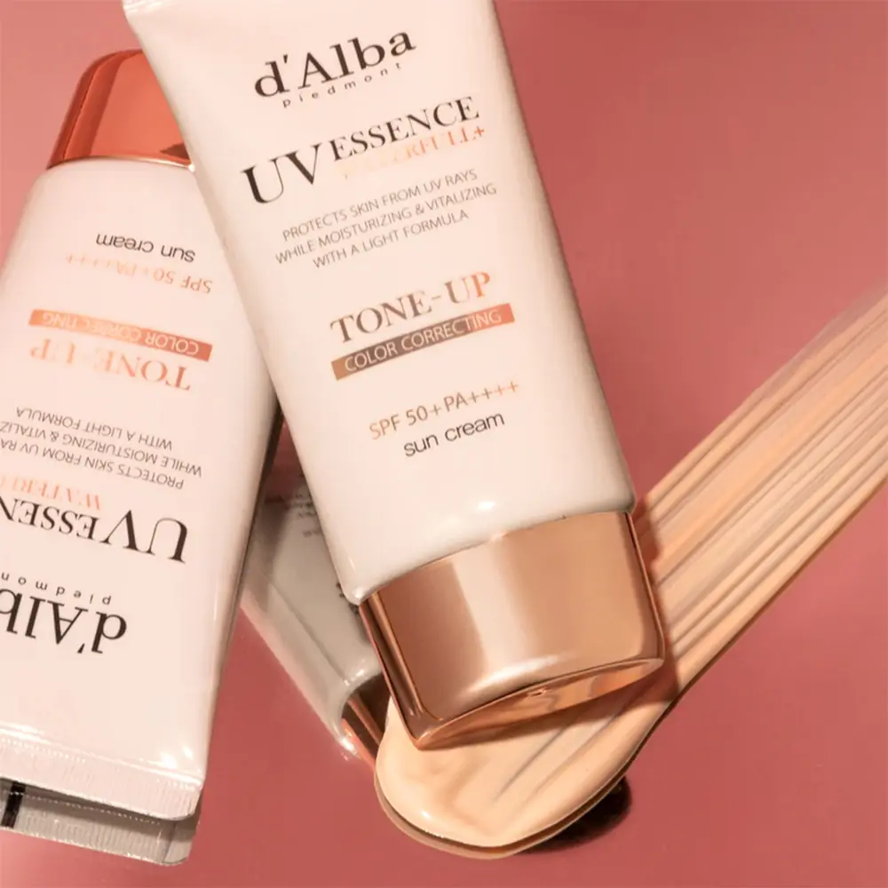 d'Alba UV Essence Waterfull Tone Up Sun Cream Pink 35ml | Limonian