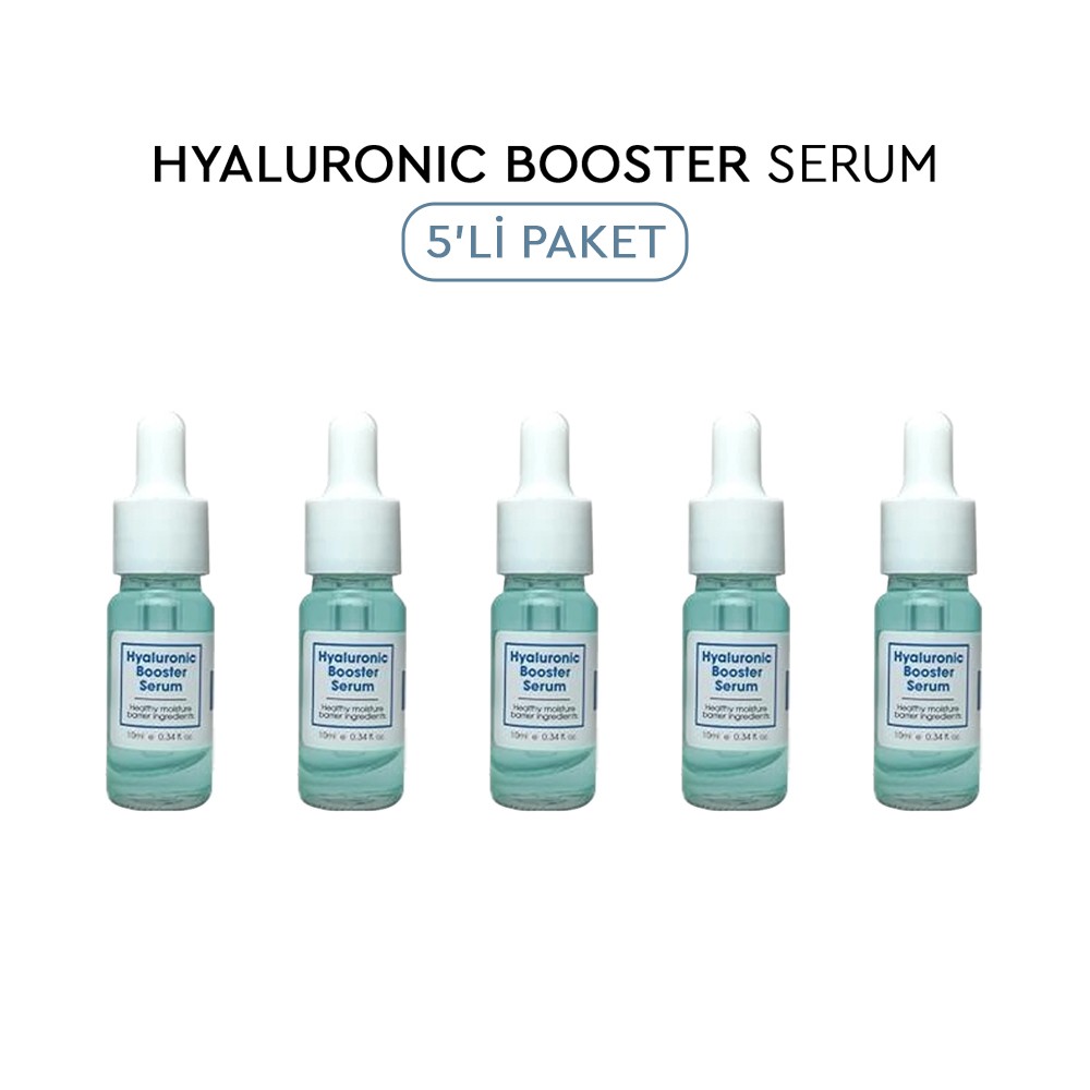 Bibimcos Hyaluronic Booster Serum 10ml (5Adet) - Yoğun Nemlendirici Serum