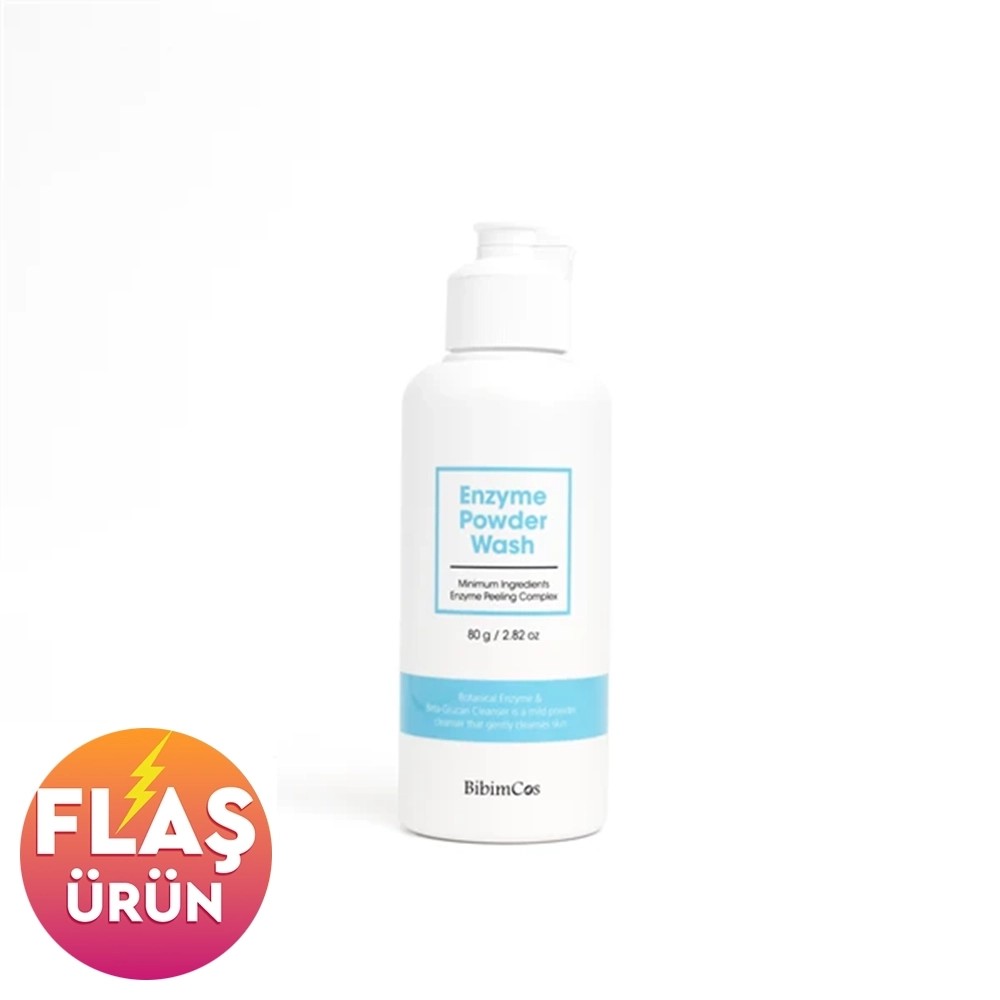 Bibimcos Enzyme Powder Wash 80gr - Arındırıcı Toz Temizleyici