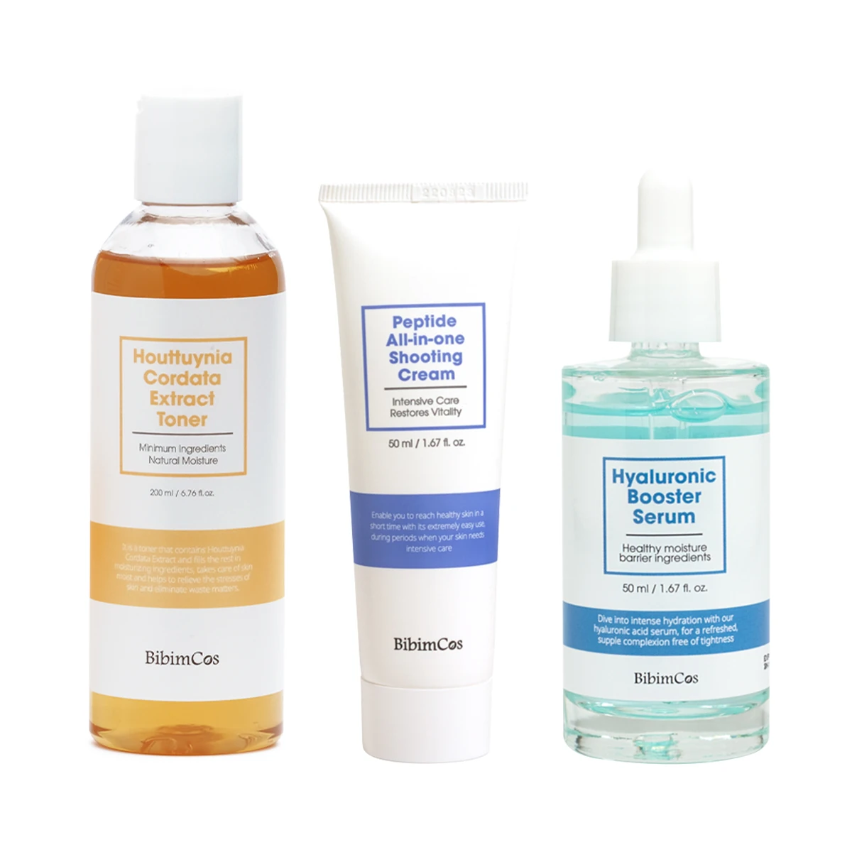Bibimcos Skin Flooding Method Set - Yoğun Nem Deposu & Canlandırıcı Bakım Seti