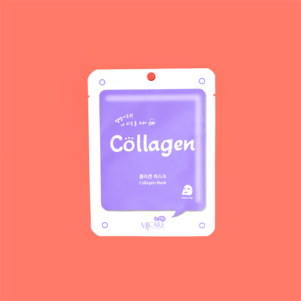 Mjcare On Collagen Mask - Kolajen Özlü Yüz Maskesi 5'li