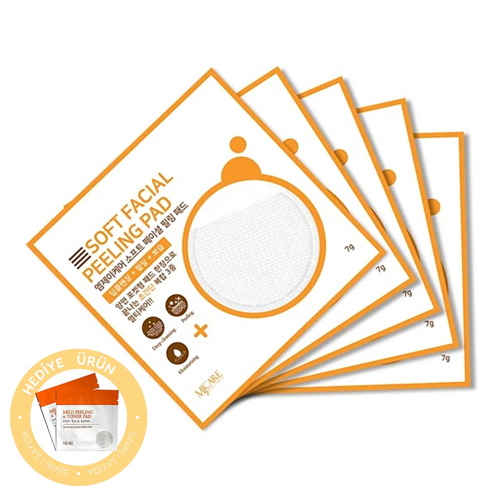 Mjcare Face Peeling - Yüz Peeling Pad 5'li