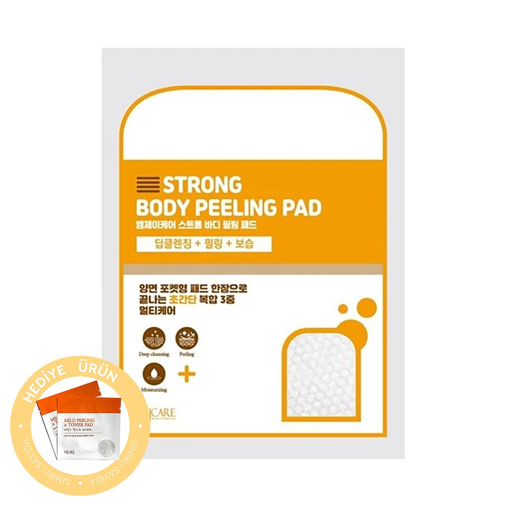 Mjcare Strong Body Peeling Pad – Vücut Peeling Pad