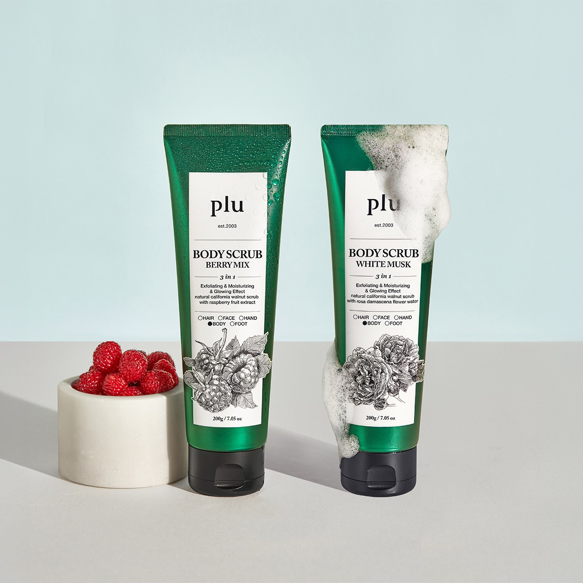Plu Original Body Scrub White Musk 200g
