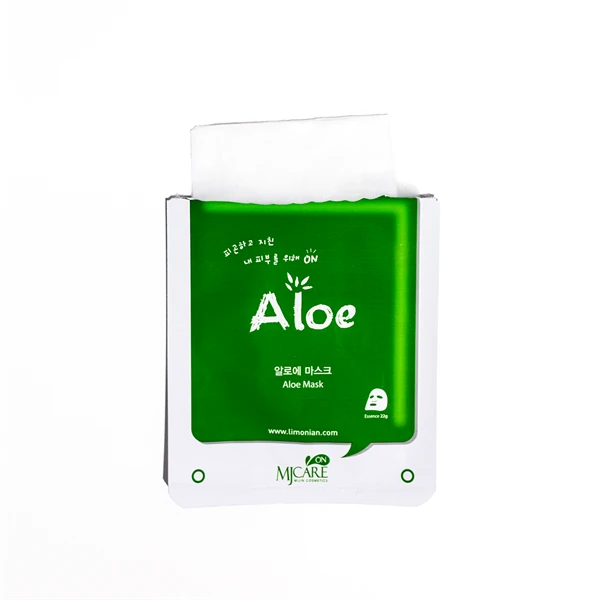 Mjcare On Aloe Mask - Aloe Vera Özlü Yüz Maskesi 20'li