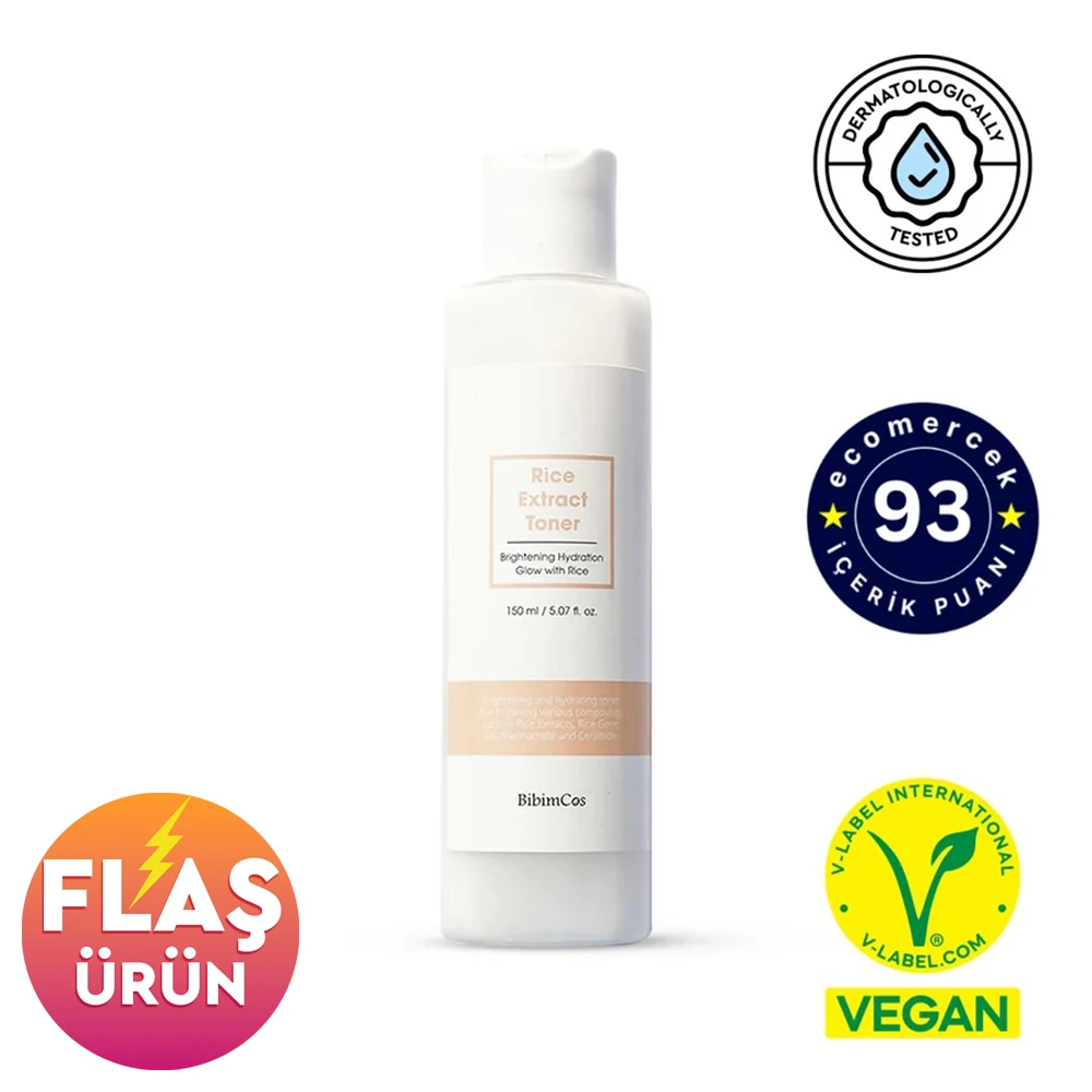 Bibimcos Rice Extract Toner 150ml