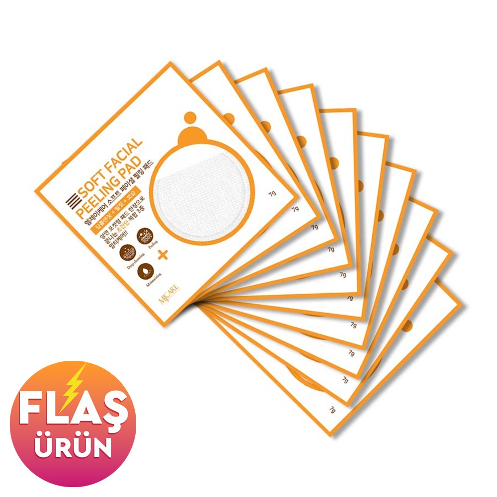Mjcare Face Peeling - Yüz Peeling Pad 10'lu