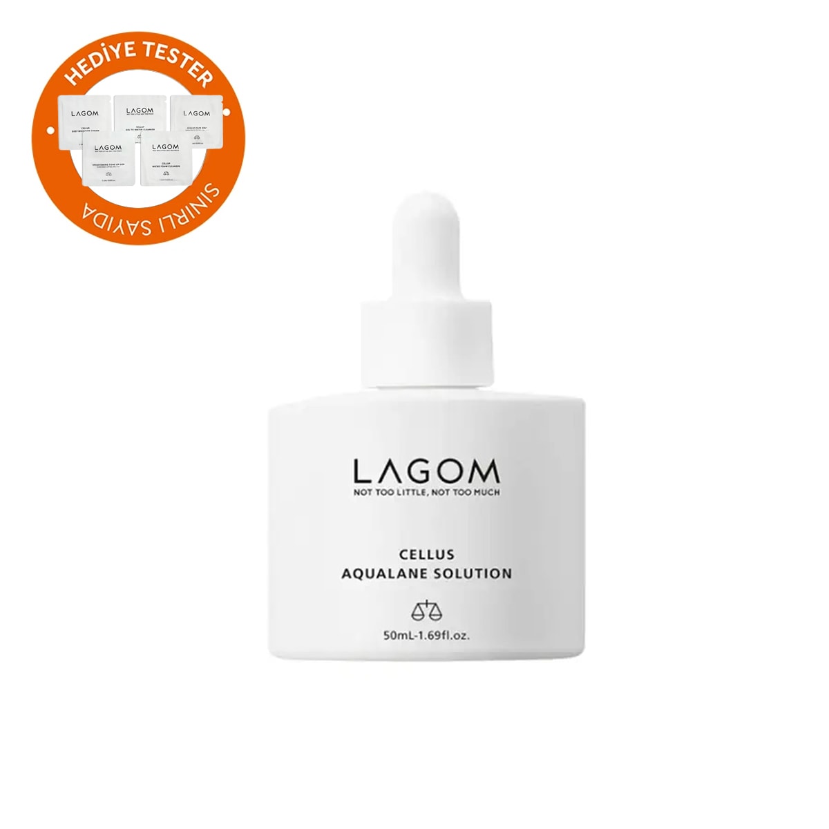 Lagom Cellus Aqualane Serum 50ml - Yoğun Nemlendirici Serum