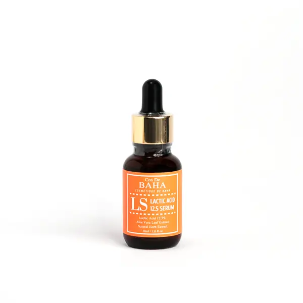 Sérum Cos De BAHA à L'acide Lactique 12,5% - 30 Ml, Pour Soin De Peau Quotidien, Neuf