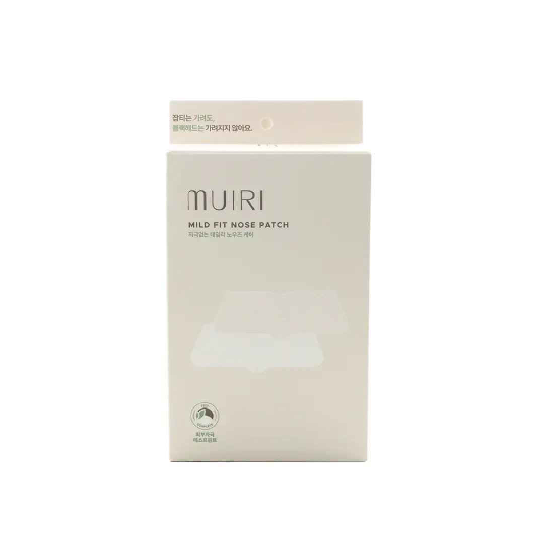 Muiri Mild Fit Nose Patch - 2 Aşamalı Gözenek ve Siyah Nokta Temizleyici Burun Bandı
